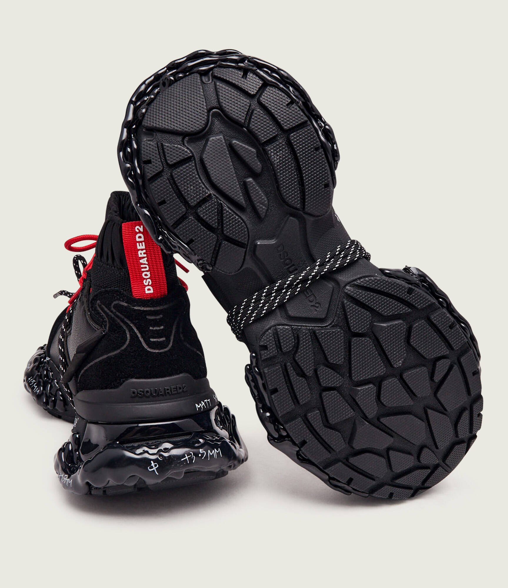 Dsquared2 Sneakers Faster | piele întoarsă cu adaos de piele
