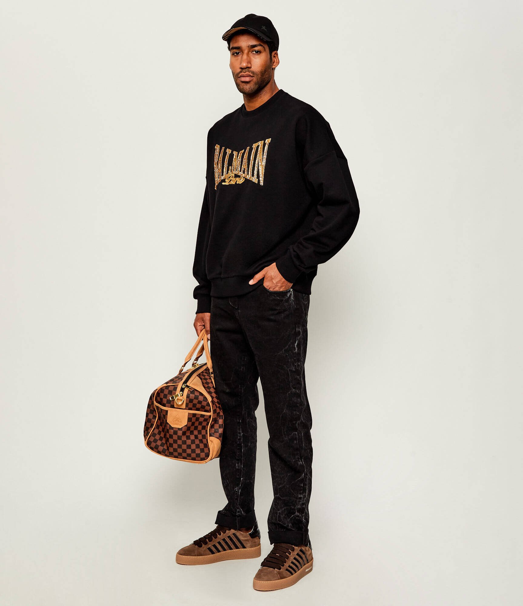 Dsquared2 Sneakers Rapper's Delight | piele întoarsă