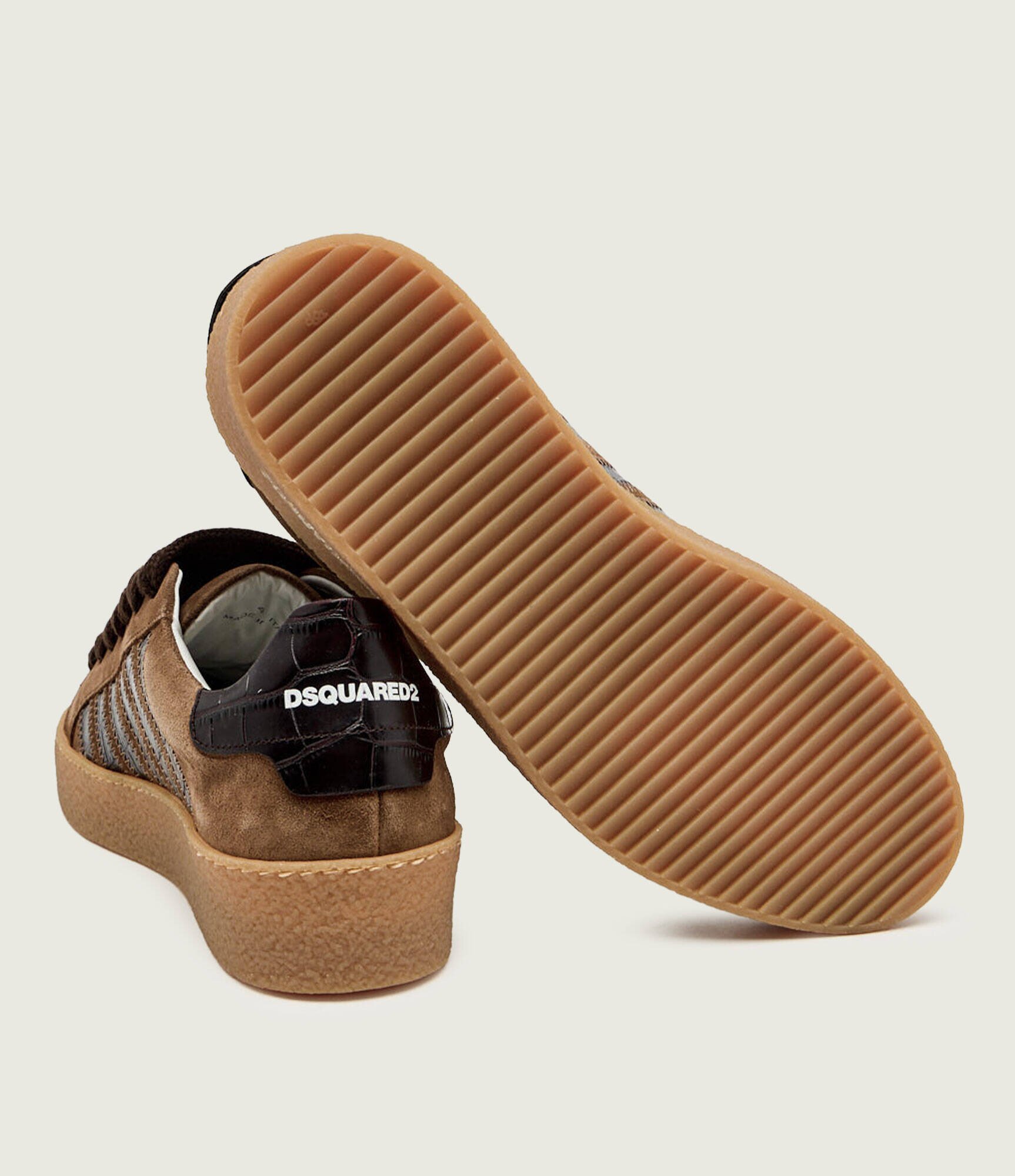 Dsquared2 Sneakers Rapper's Delight | piele întoarsă