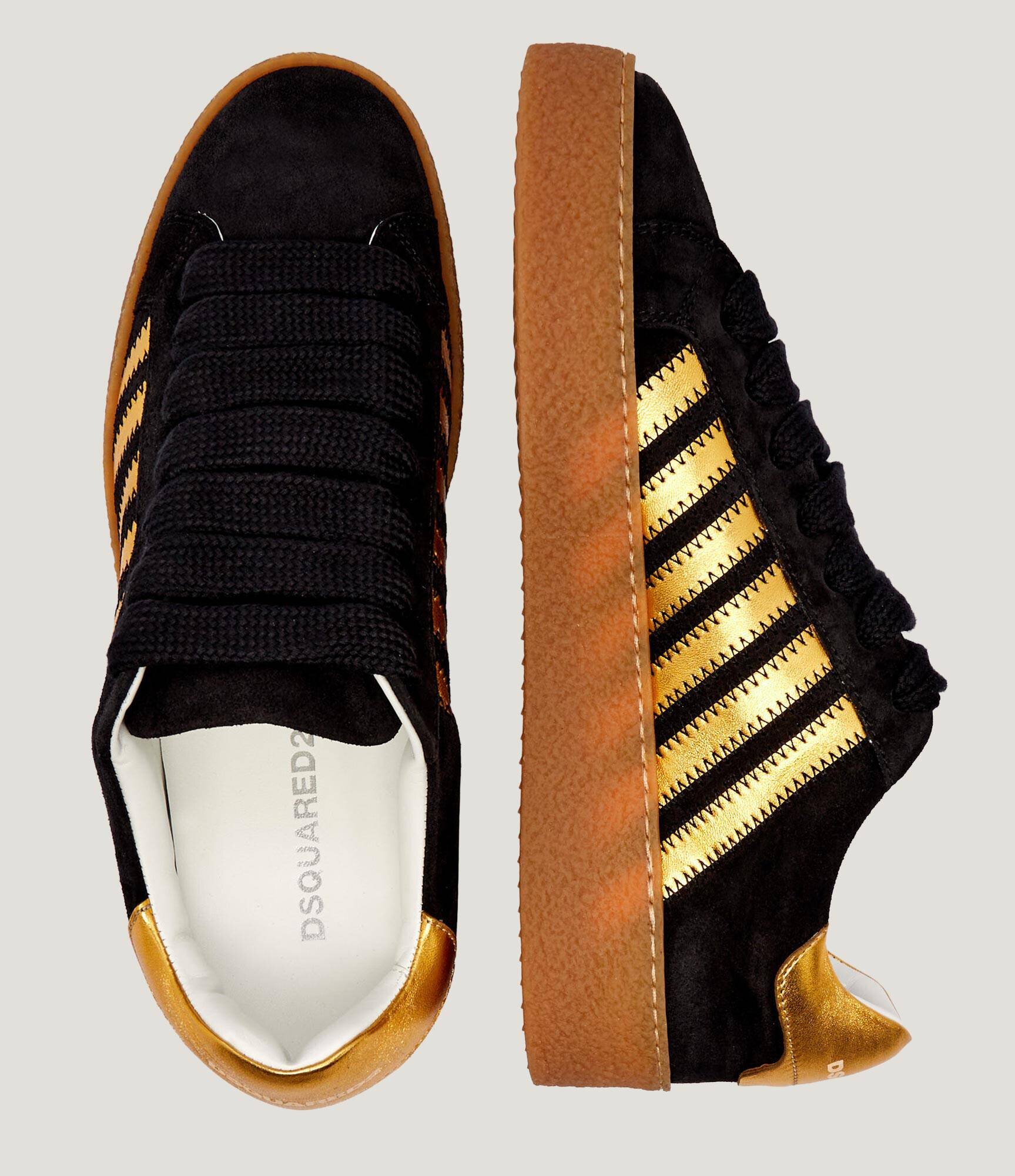 Dsquared2 Sneakers Rapper's delight | piele întoarsă