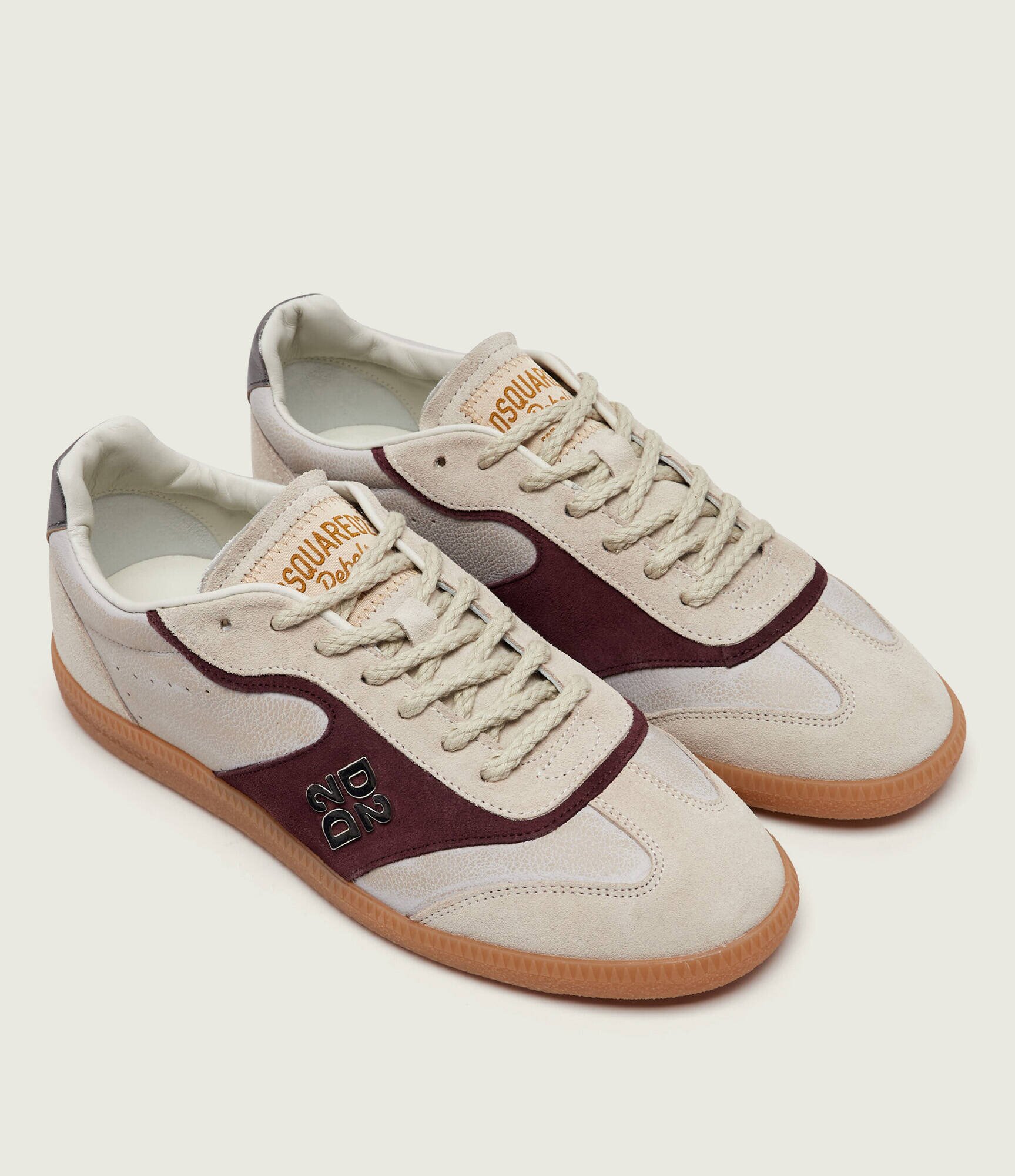 Dsquared2 Sneakers Rebel | piele întoarsă
