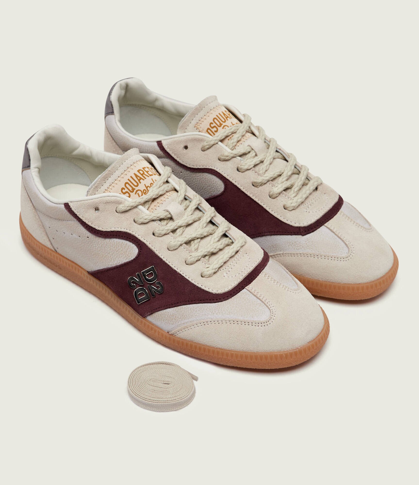 Dsquared2 Sneakers Rebel | piele întoarsă