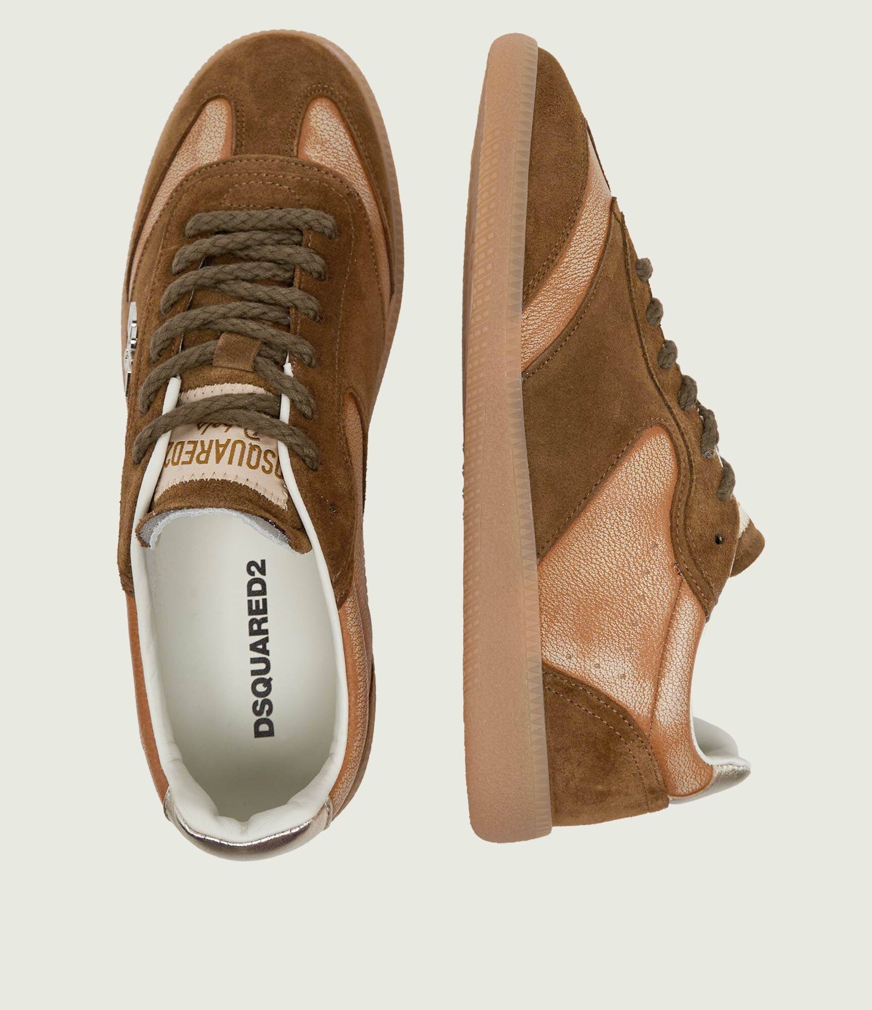Dsquared2 Sneakers Rebel | piele întoarsă