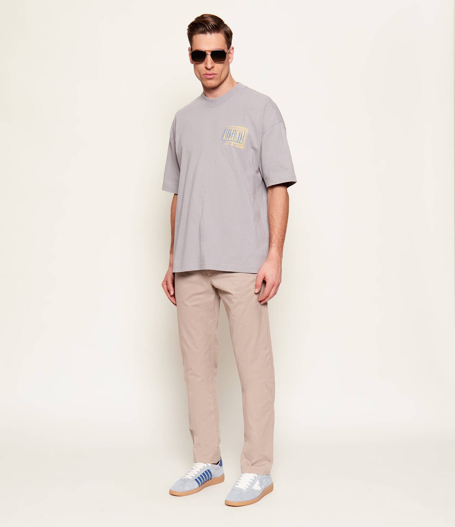 Dsquared2 Sneakers Rebel | piele întoarsă