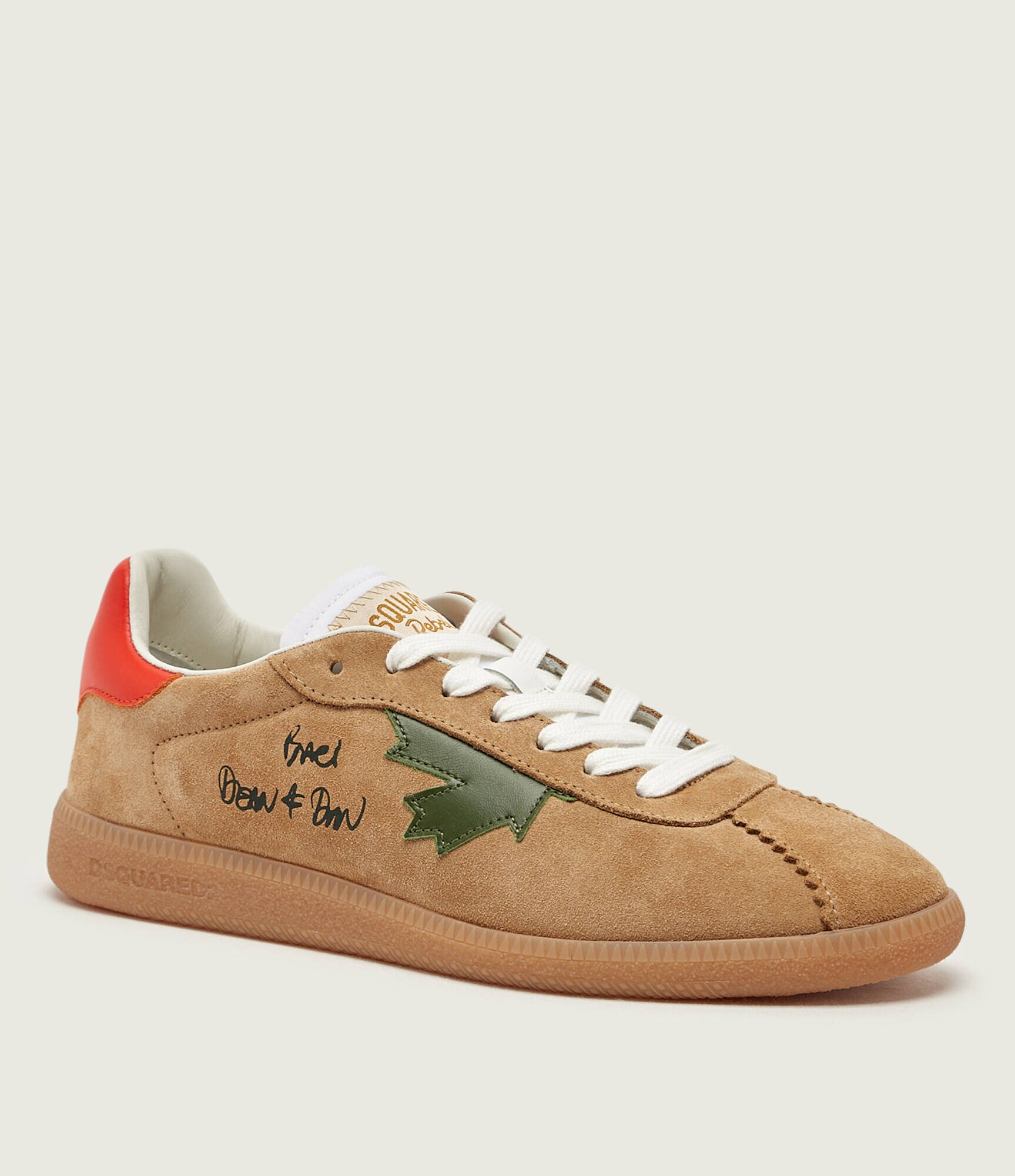 Dsquared2 Sneakers Rebel | piele întoarsă