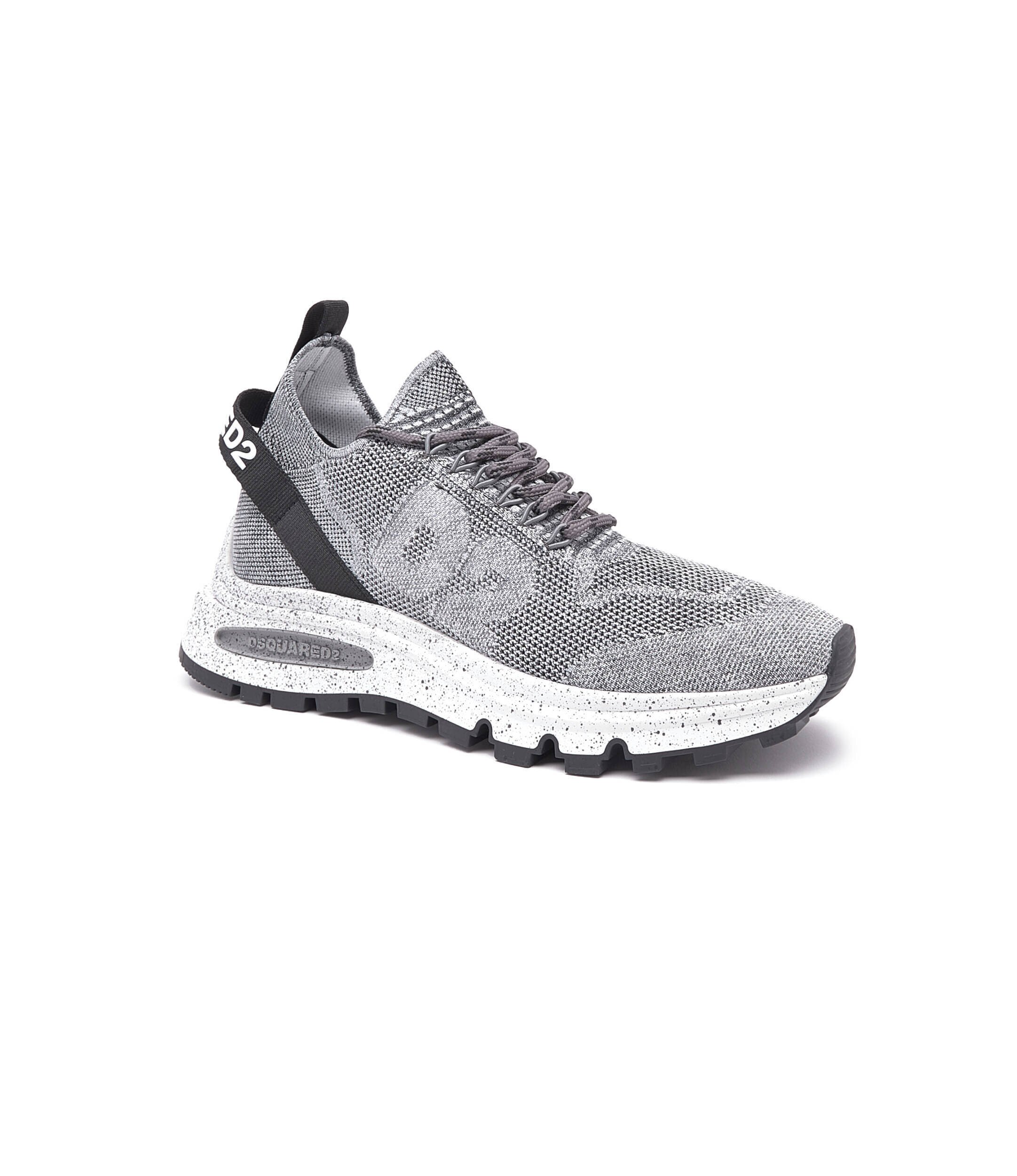 Dsquared2 Sneakers RUNDS2 cu adaos de piele