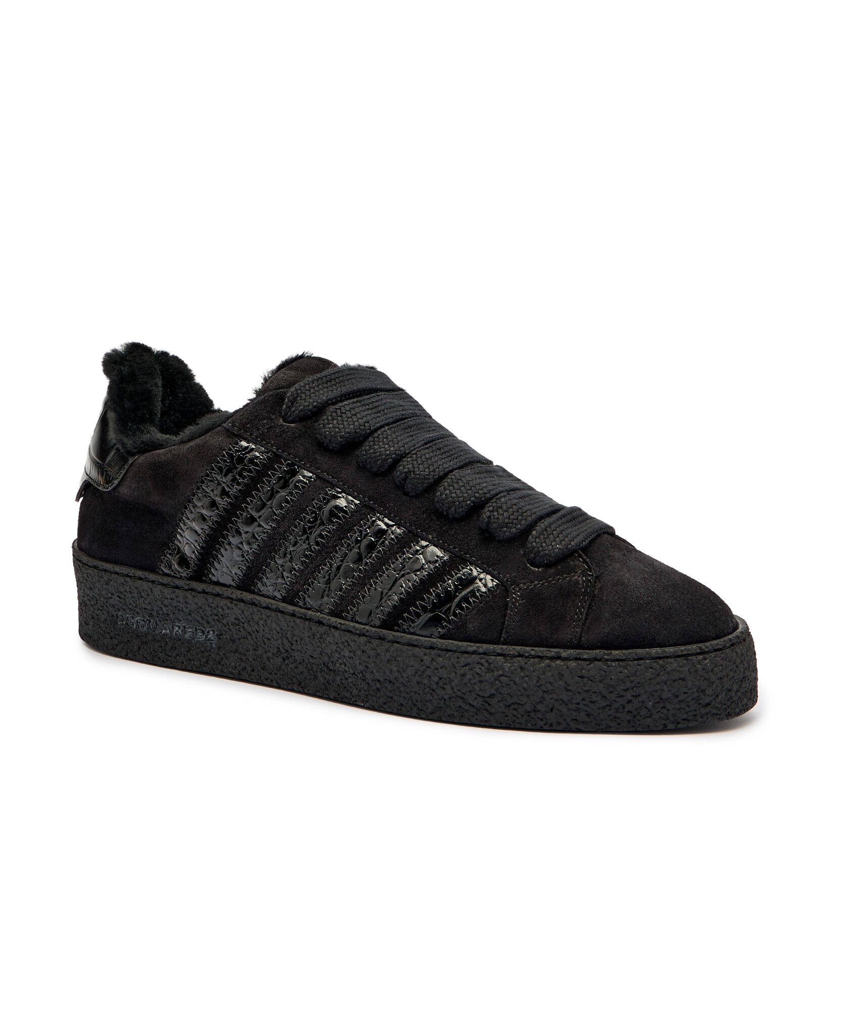 Dsquared2 Sneakers | shearling | piele întoarsă