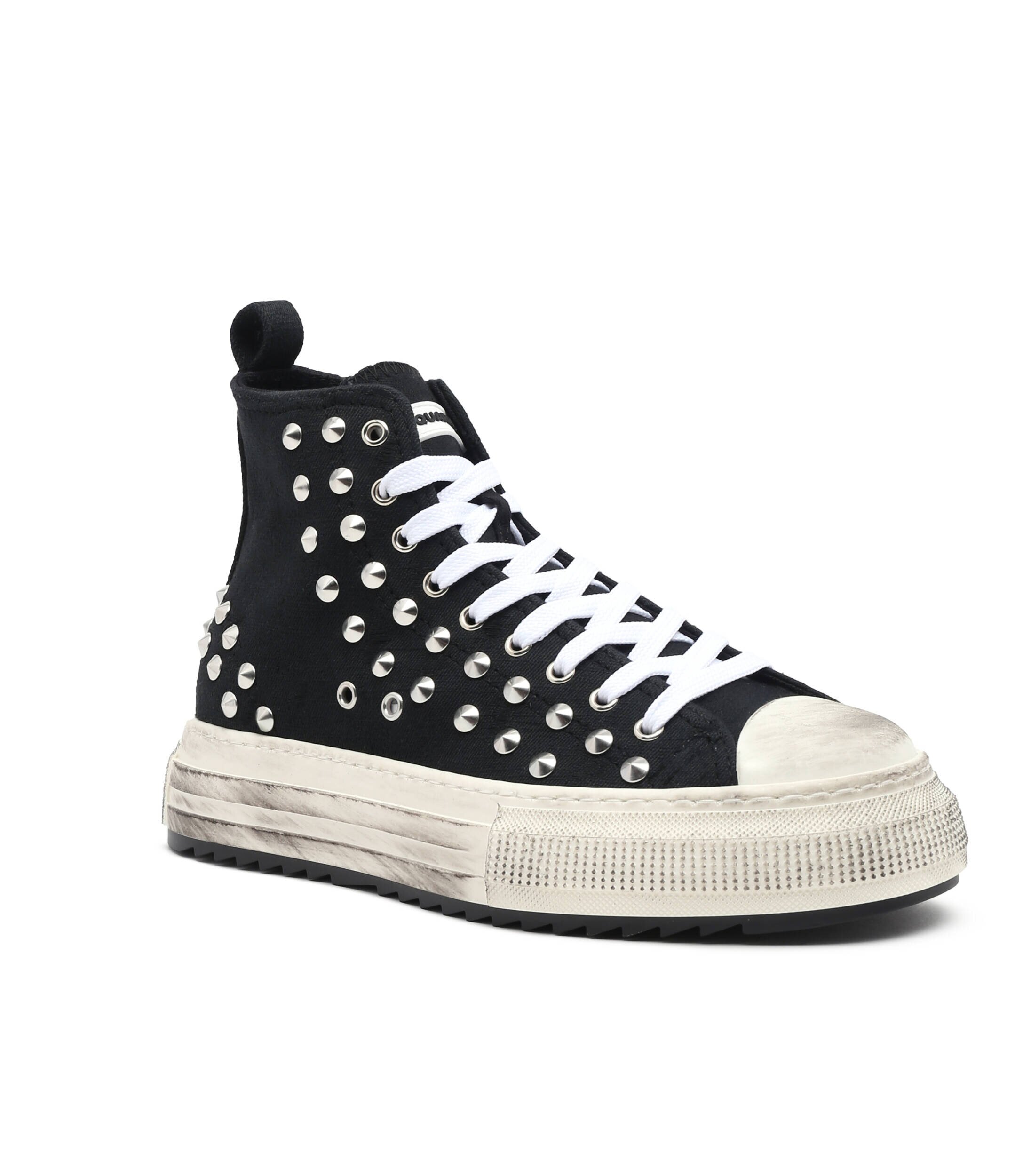 Dsquared2 Teniși cu adaos de piele