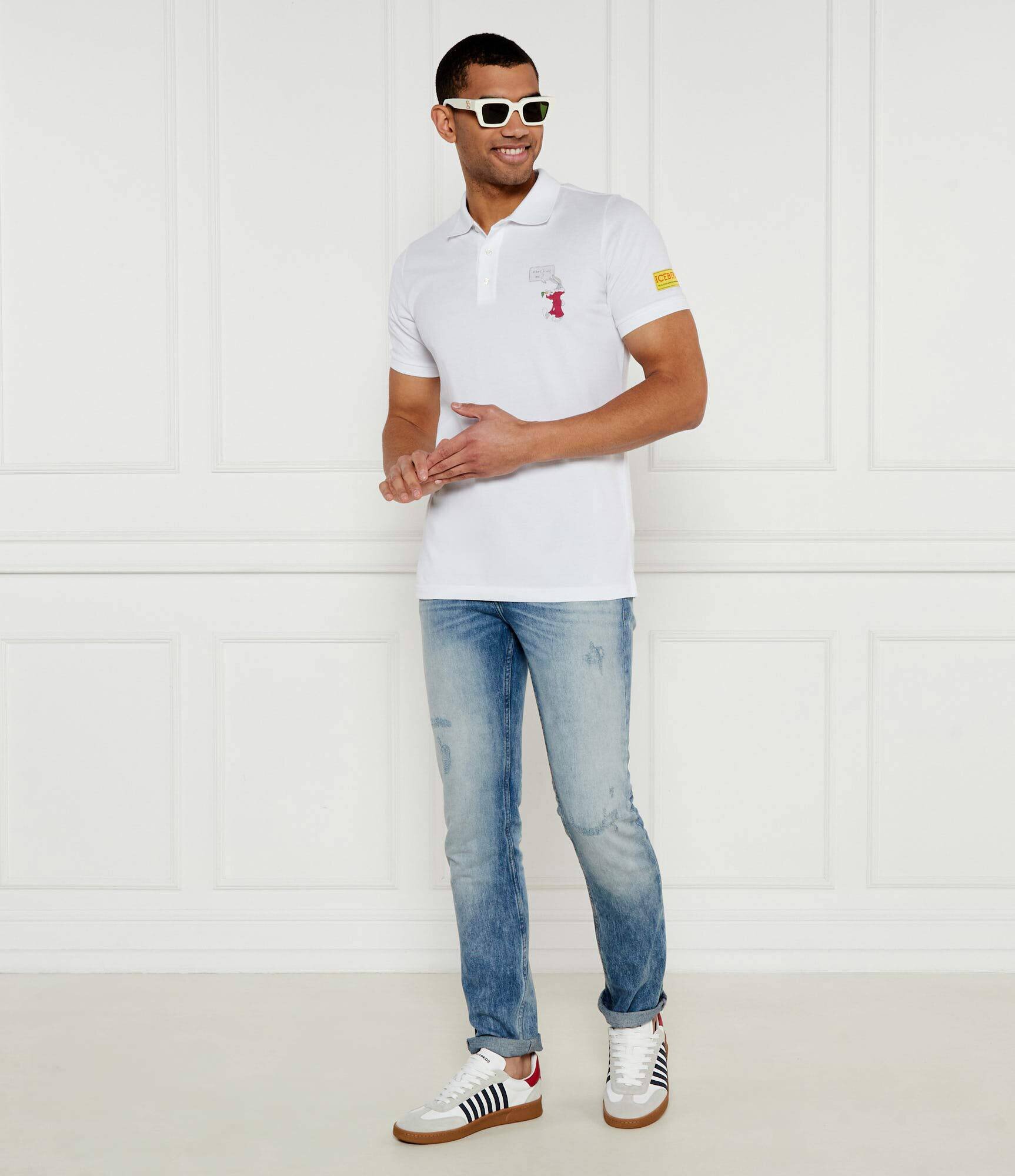 Dsquared2 Teniși din piele Boxer | piele întoarsă