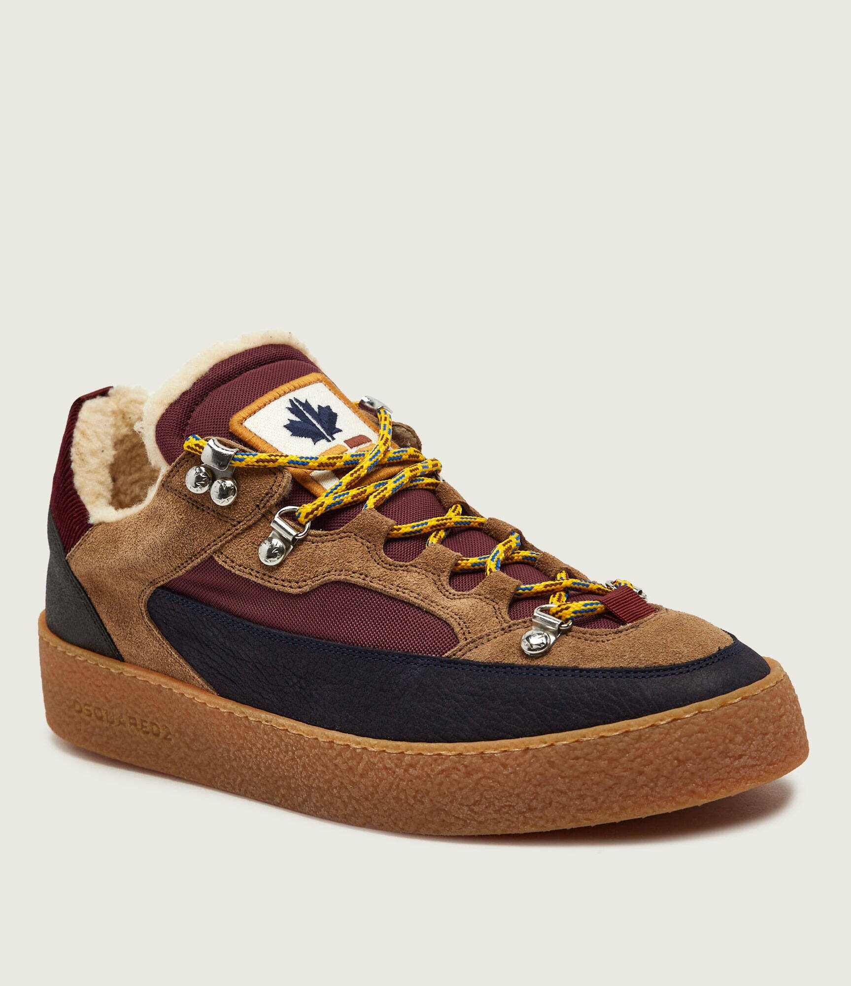 Dsquared2 Teniși din piele Rapper's Delight | piele întoarsă