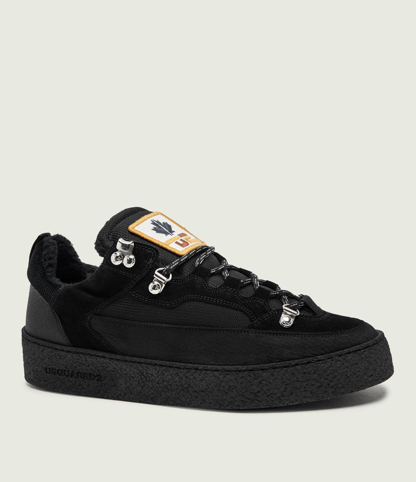 Dsquared2 Teniși din piele Rapper's Delight | piele întoarsă
