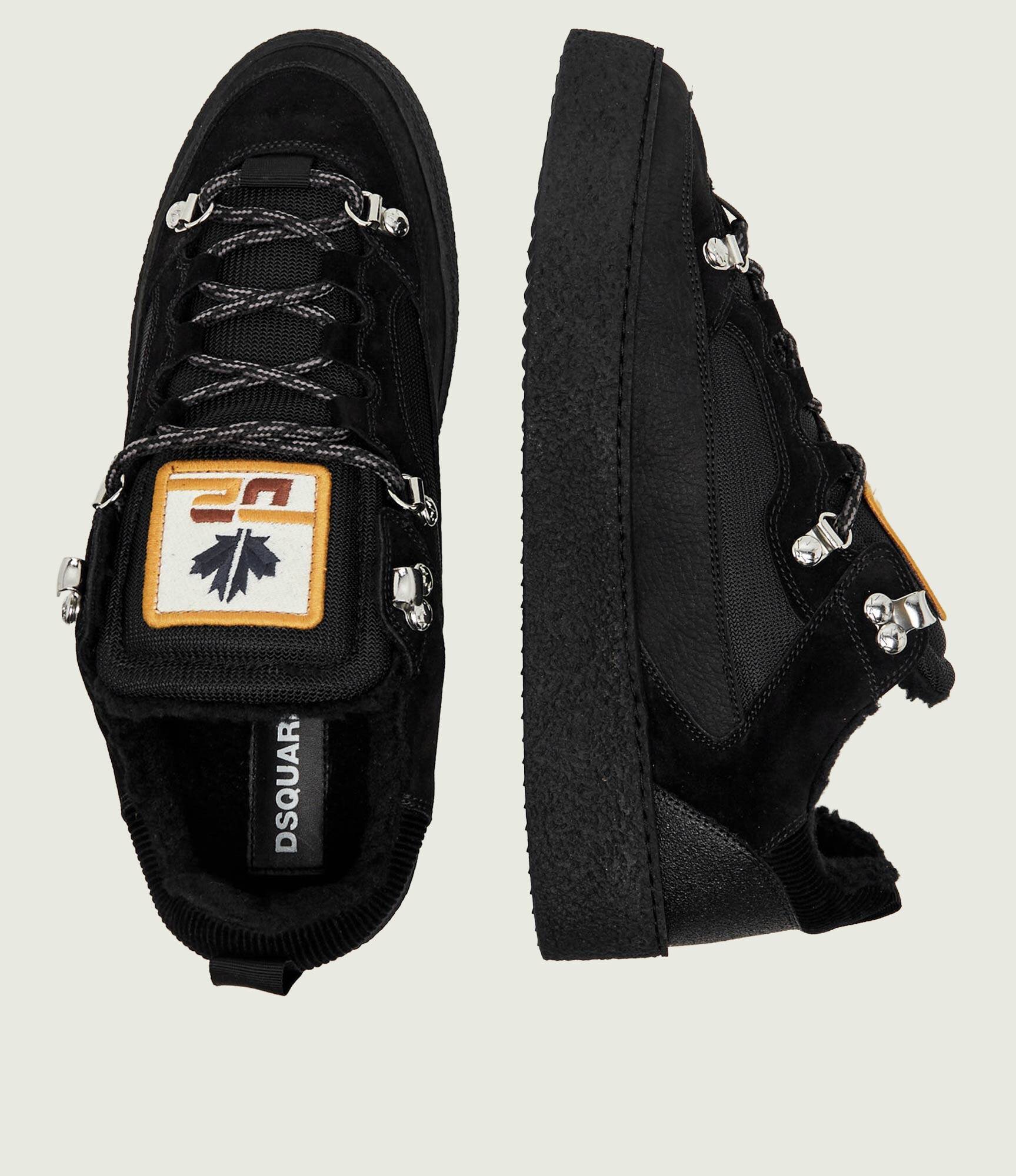 Dsquared2 Teniși din piele Rapper's Delight | piele întoarsă