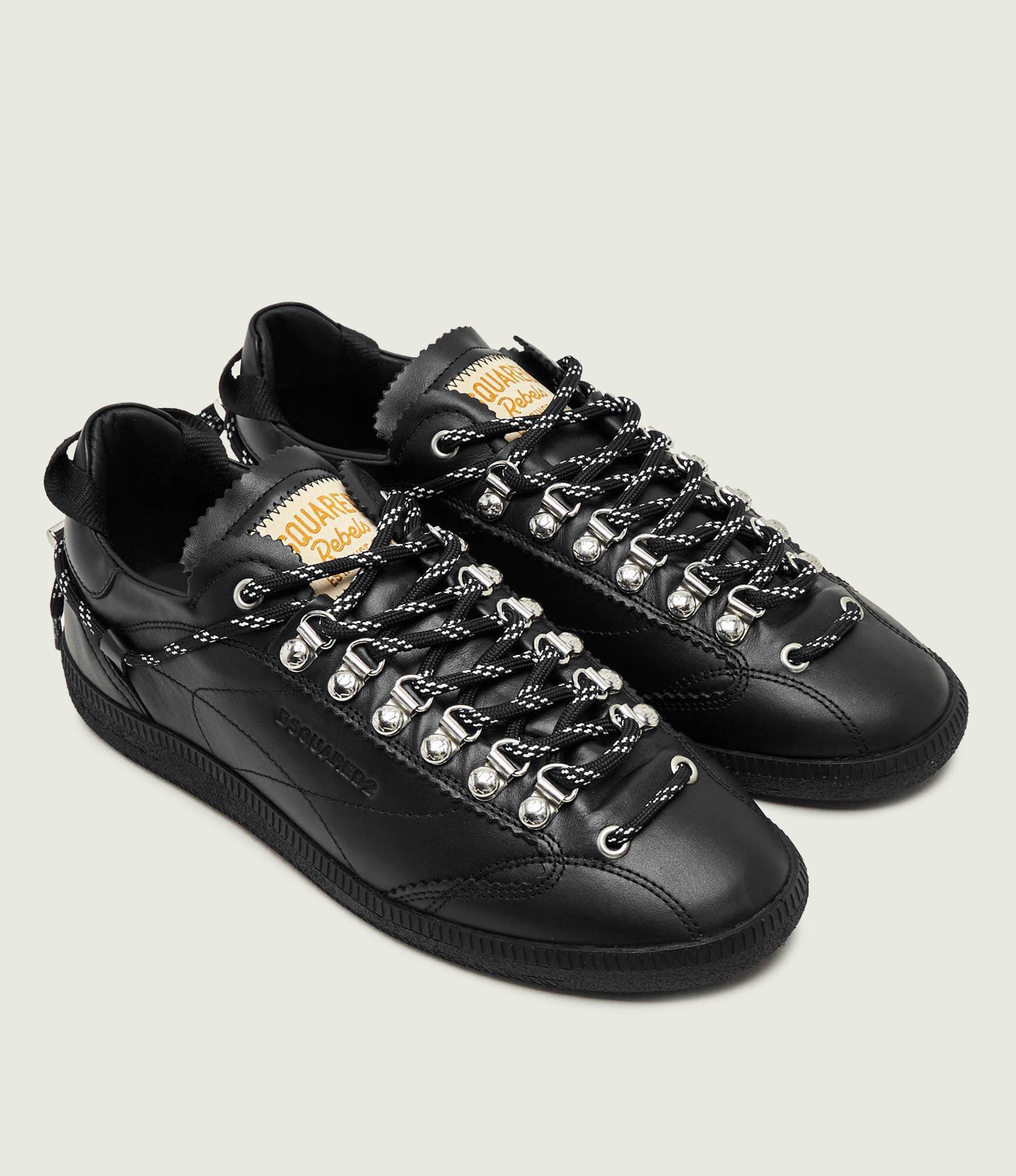 Dsquared2 Teniși din piele Rebel