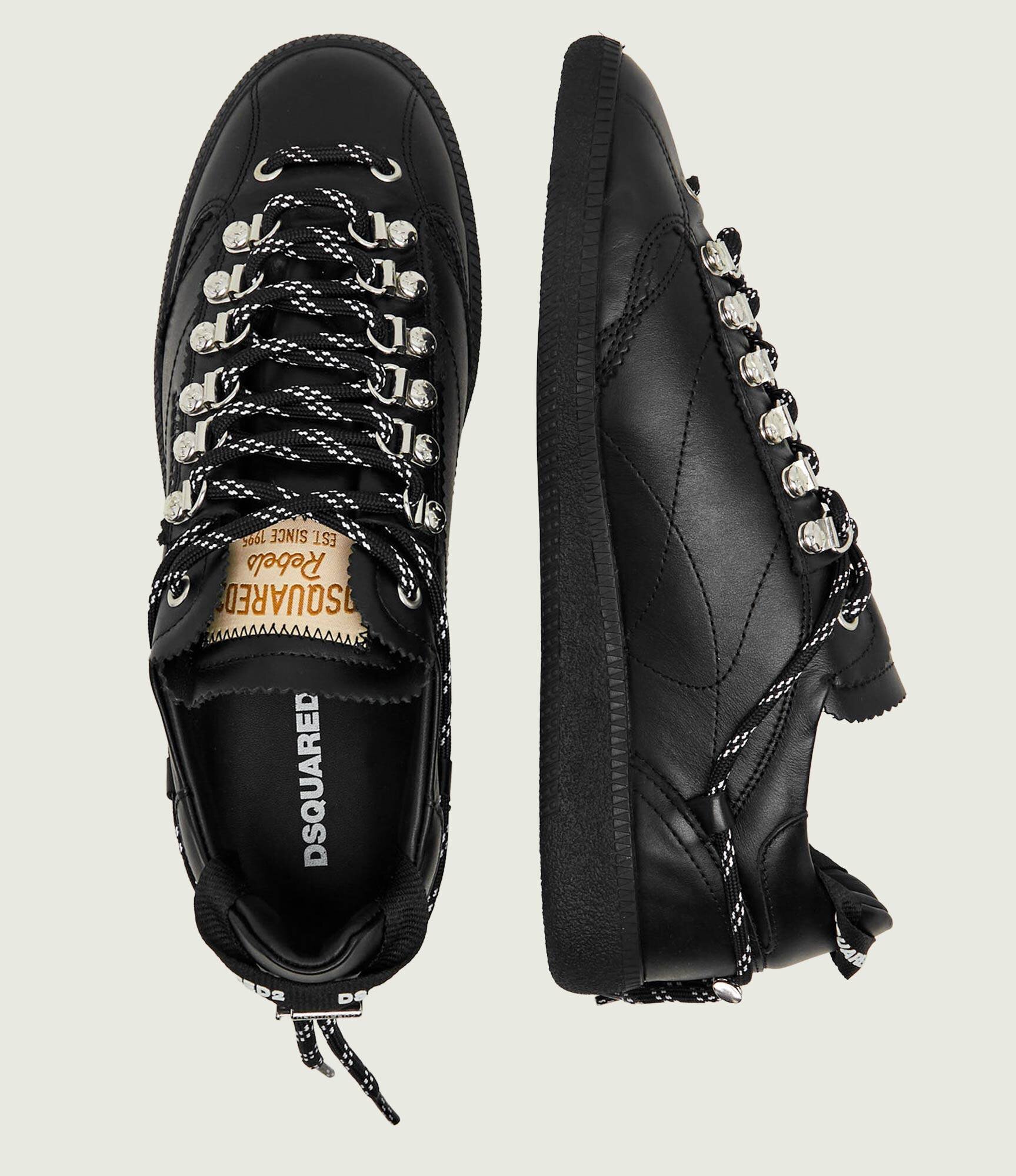 Dsquared2 Teniși din piele Rebel