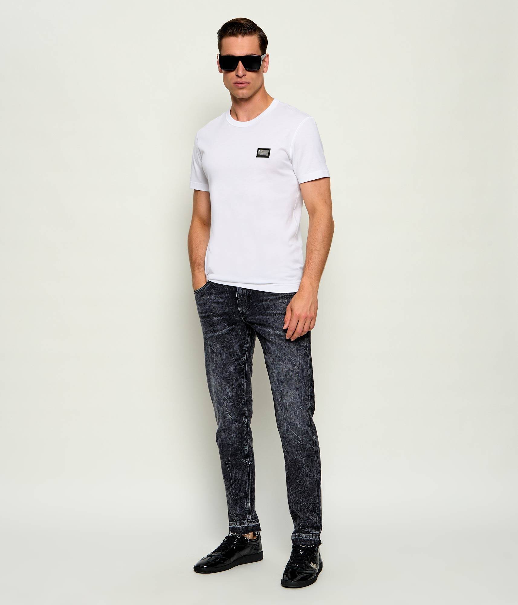Dsquared2 Teniși din piele Rebel