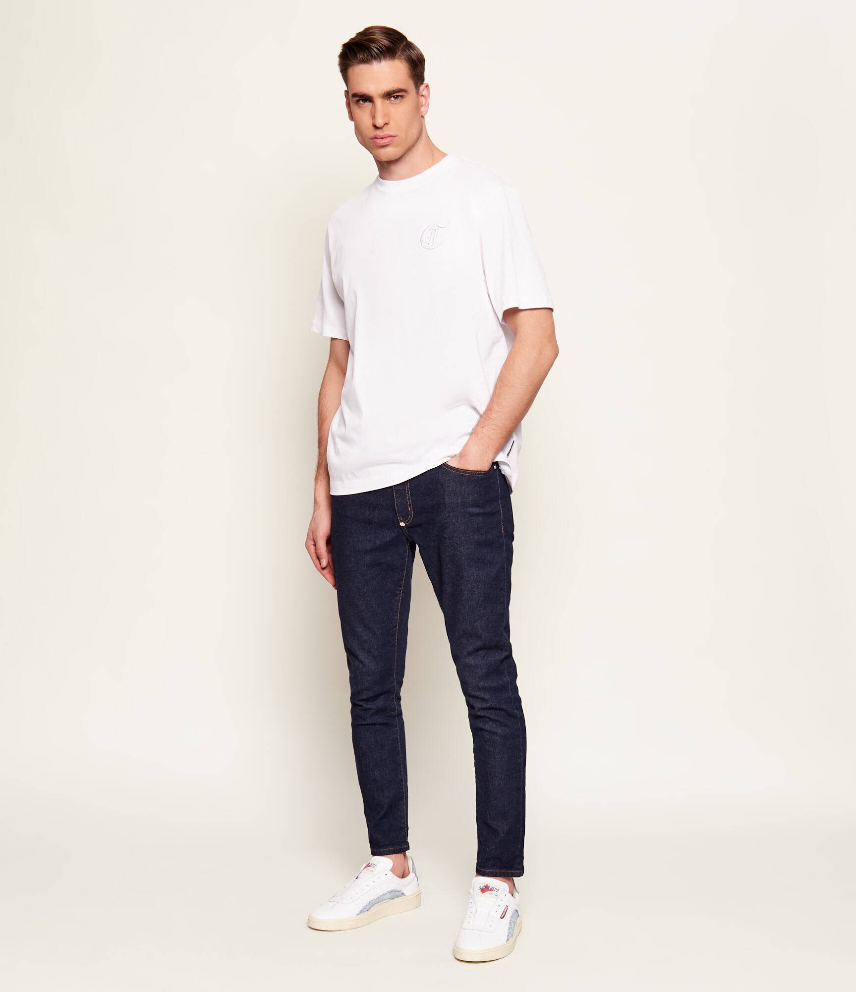 Dsquared2 Teniși din piele Rider