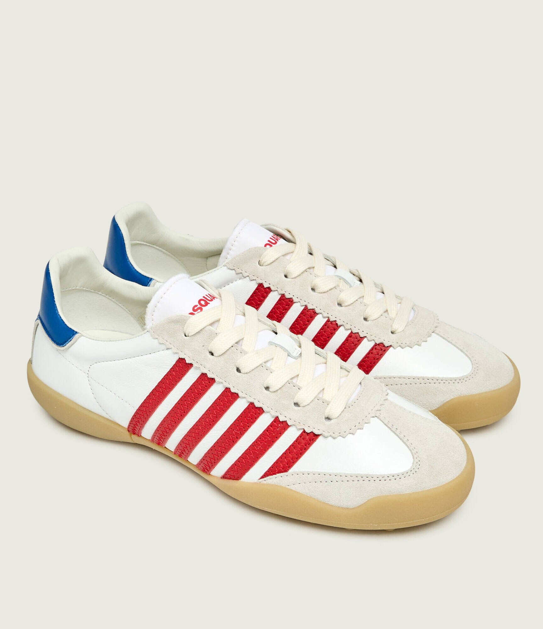 Dsquared2 Teniși din piele SOCCER | piele întoarsă