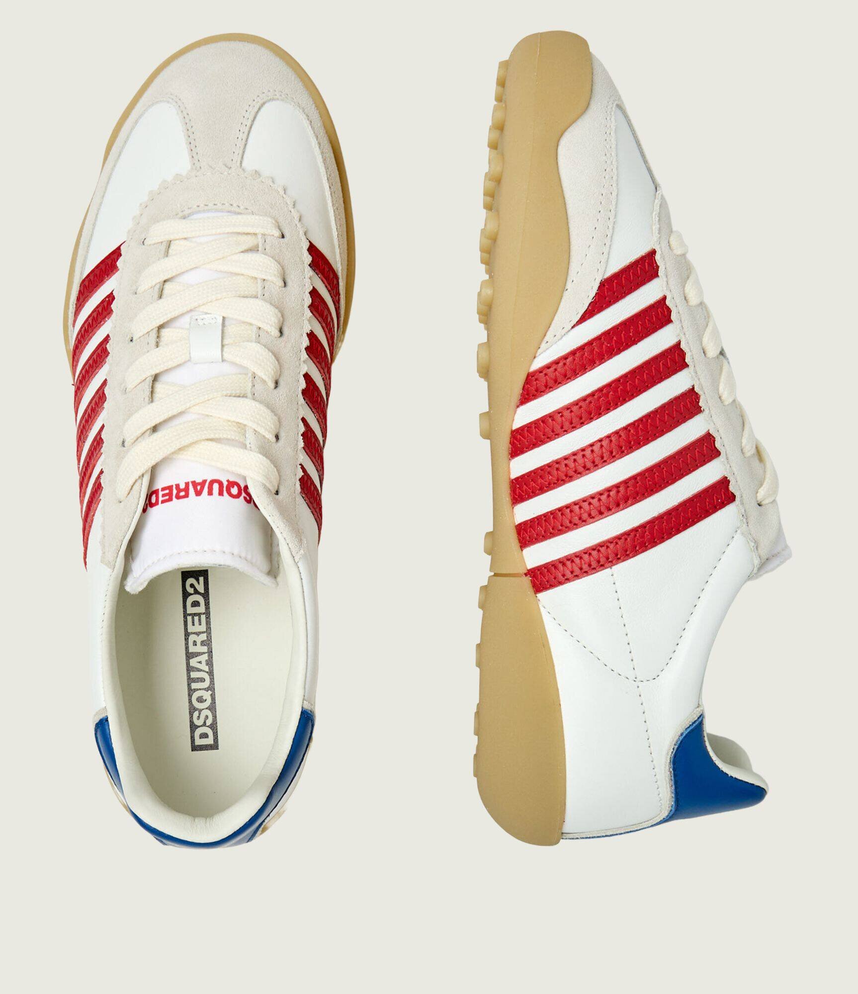 Dsquared2 Teniși din piele SOCCER | piele întoarsă