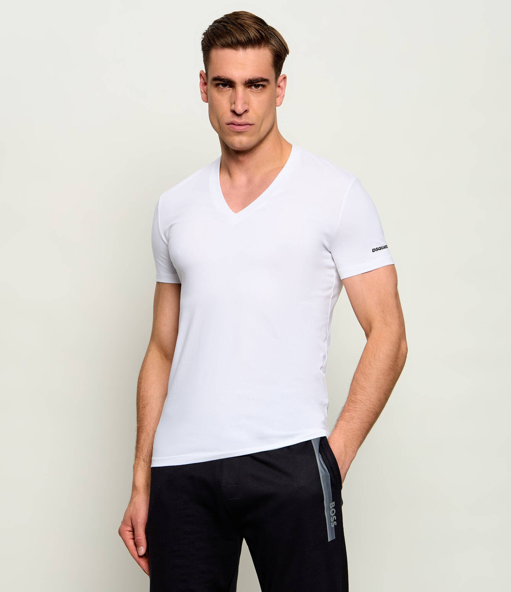 Dsquared2 Tricou 2-pack | Slim Fit