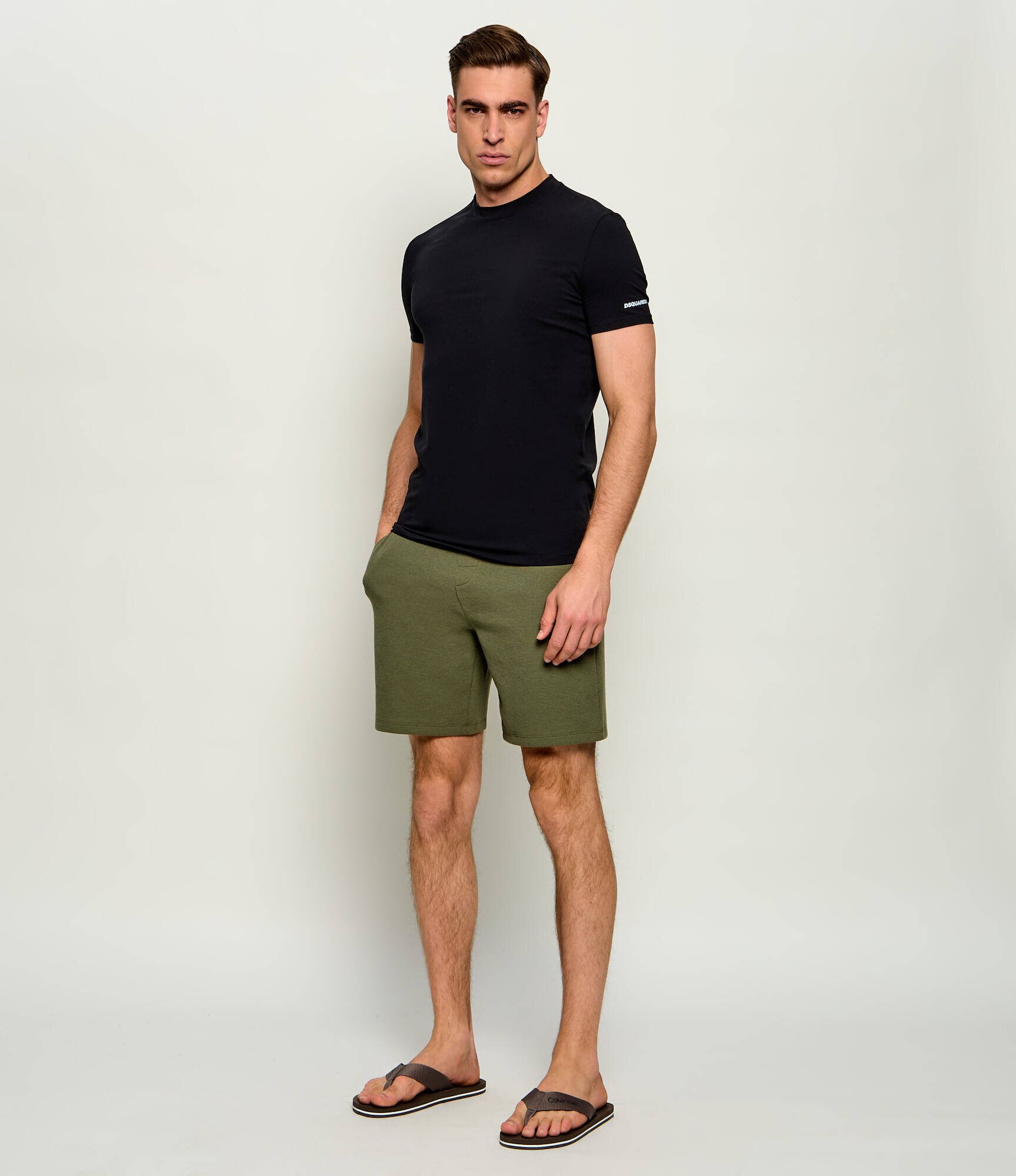 Dsquared2 Tricou 2-pack | Slim Fit