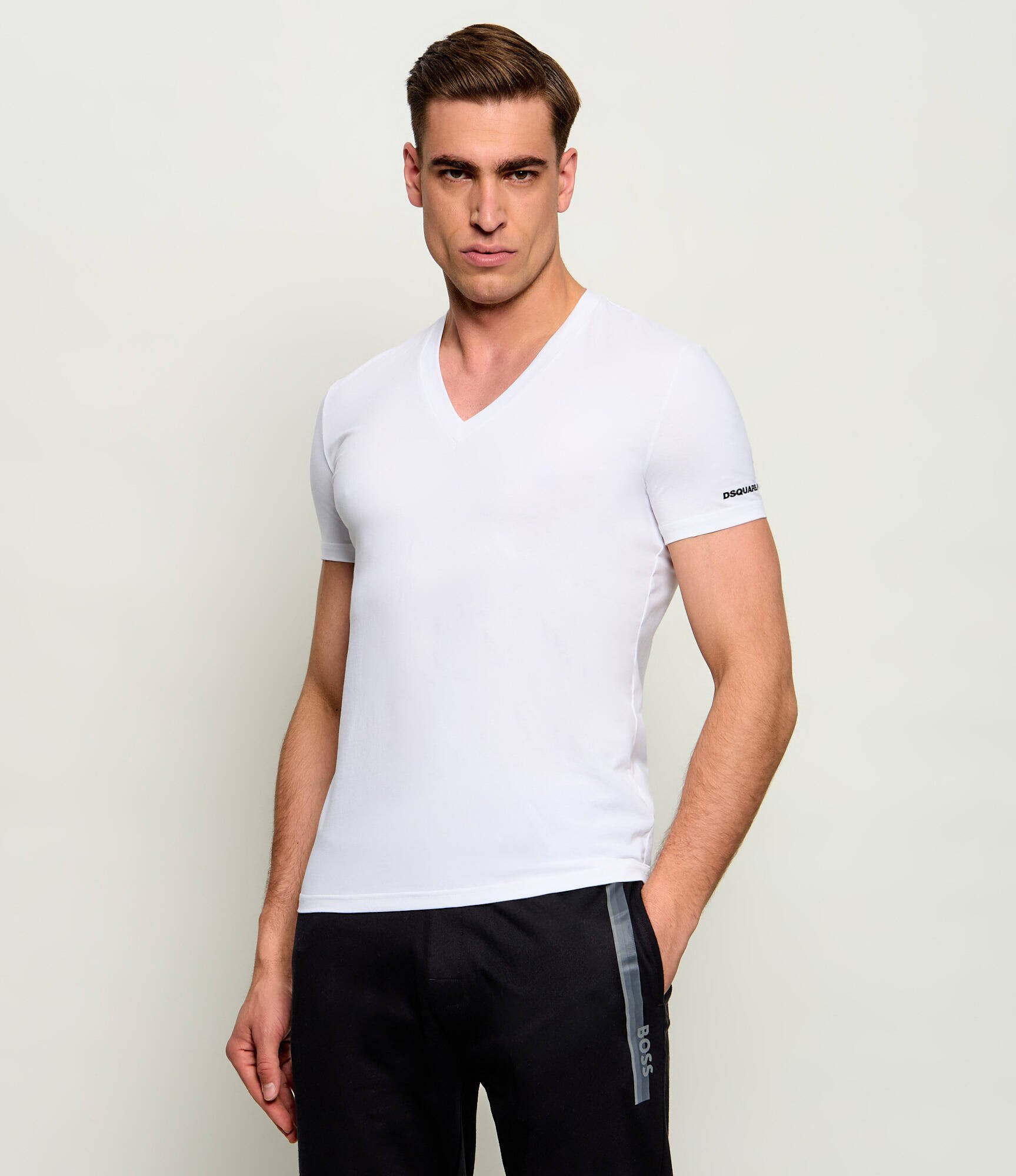 Dsquared2 Tricou 2-pack | Slim Fit