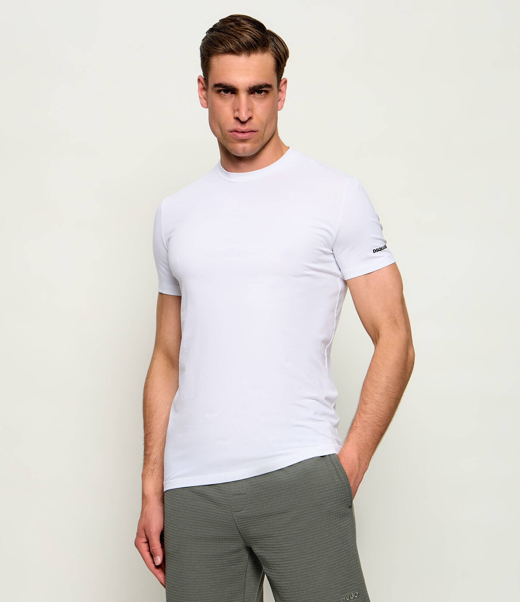 Dsquared2 Tricou 2-pack | Slim Fit