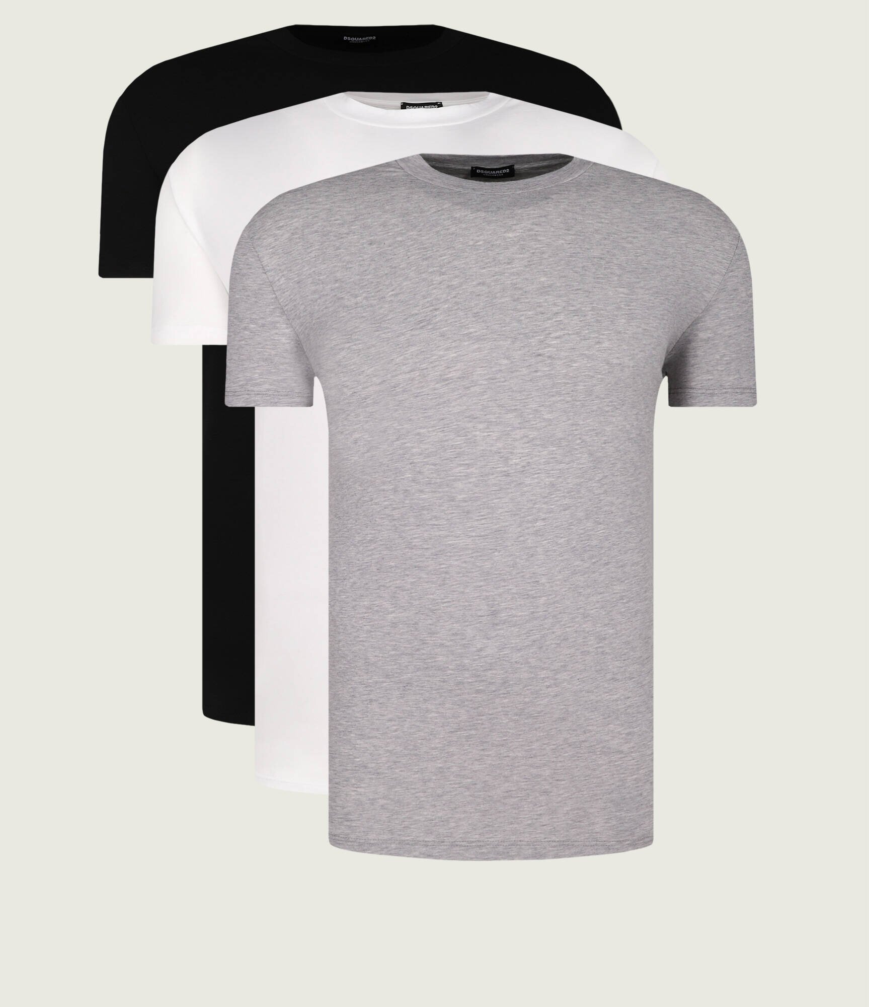 Dsquared2 Tricou 3-pack | Slim Fit