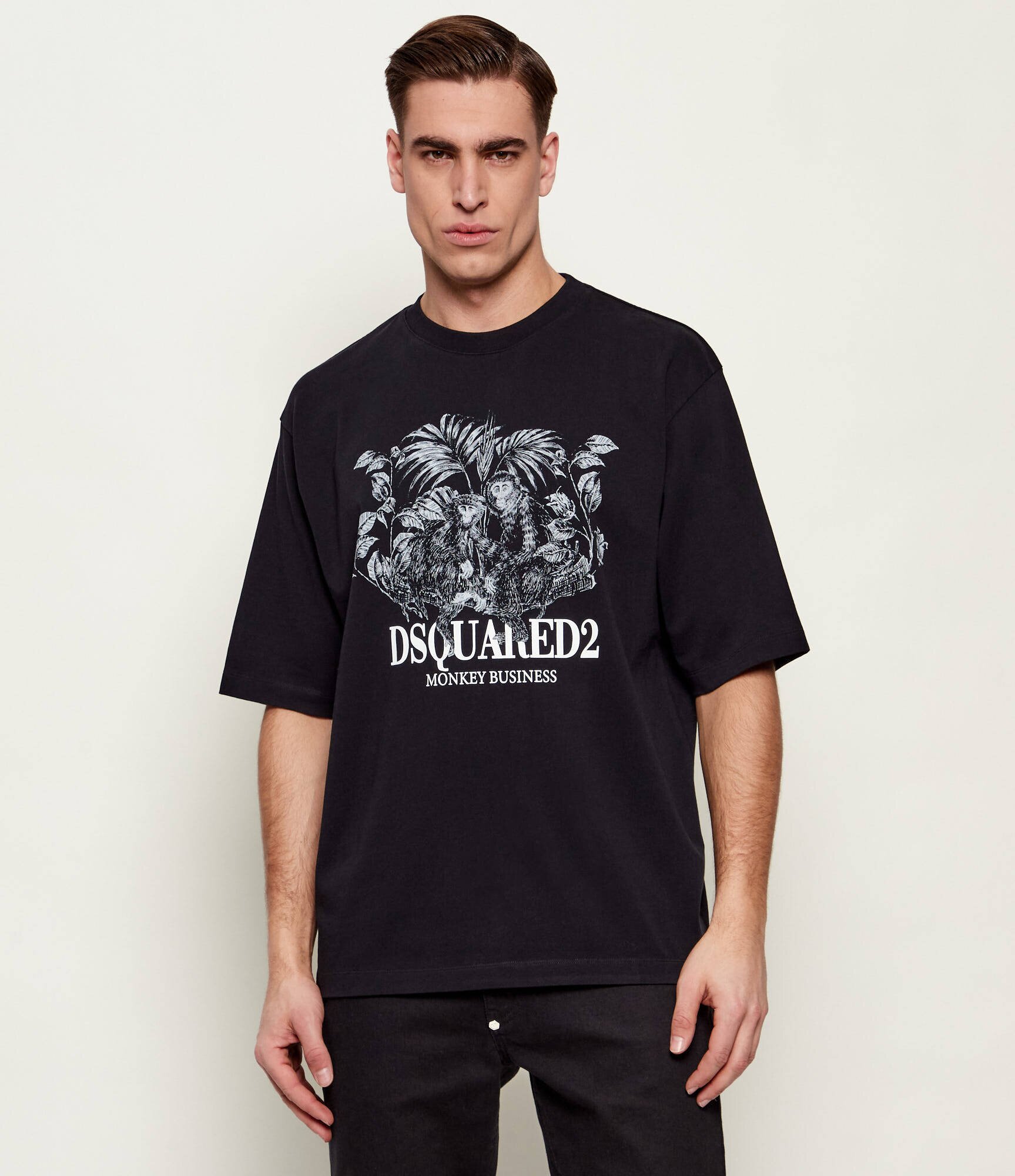Dsquared2 Tricou Monkey Business | Loose fit