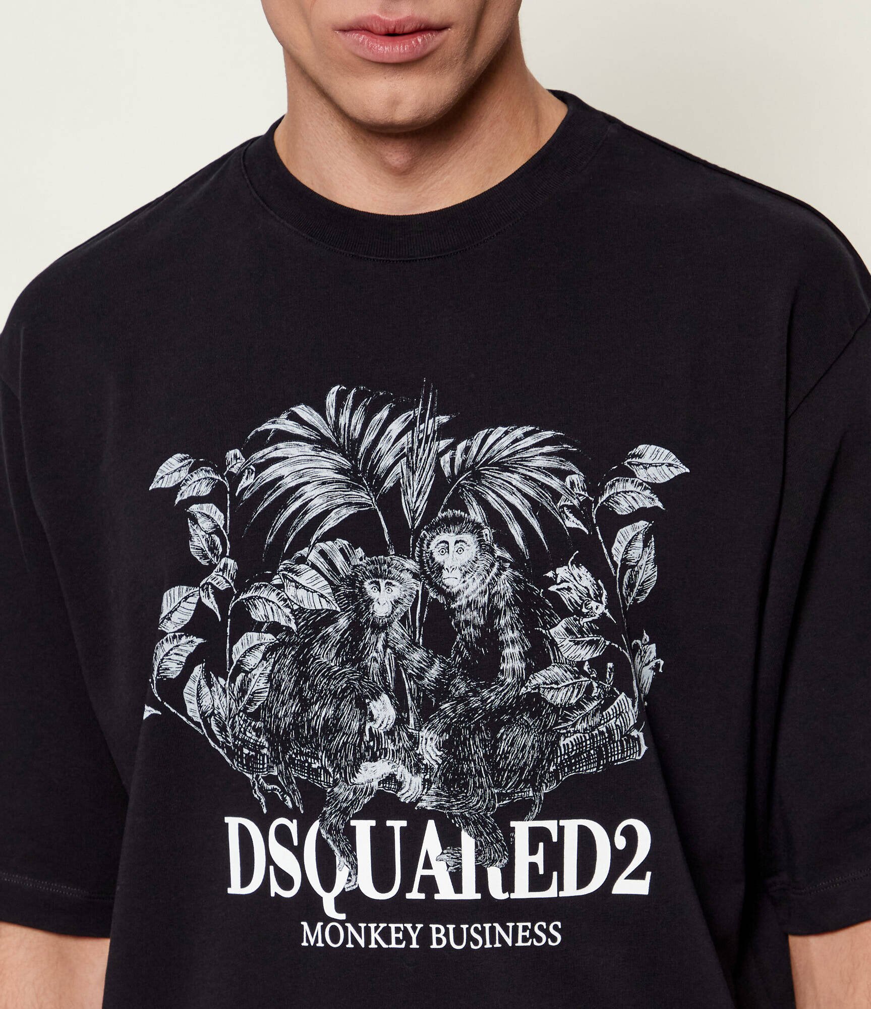 Dsquared2 Tricou Monkey Business | Loose fit