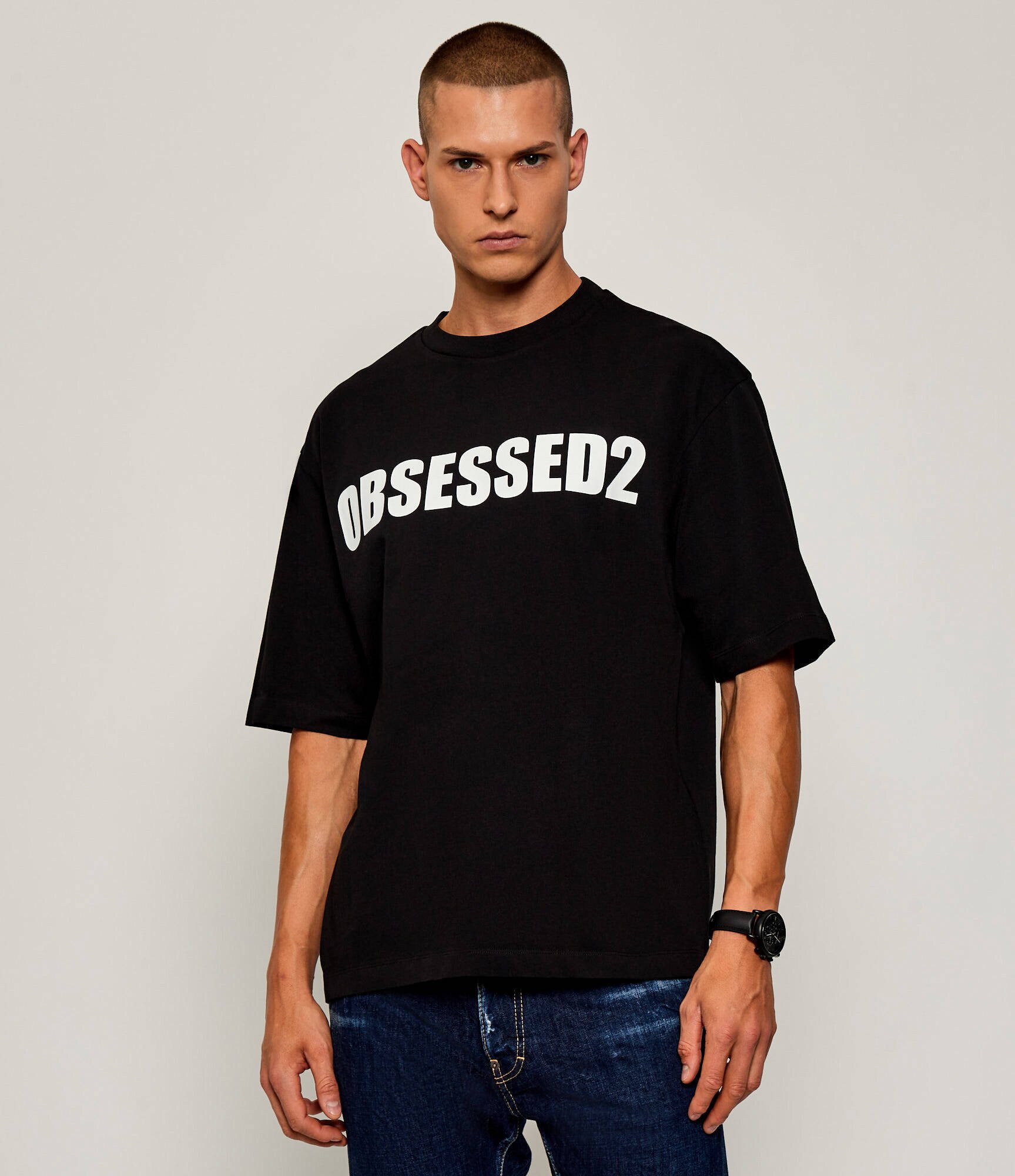 Dsquared2 Tricou Obsessed2 | Loose fit