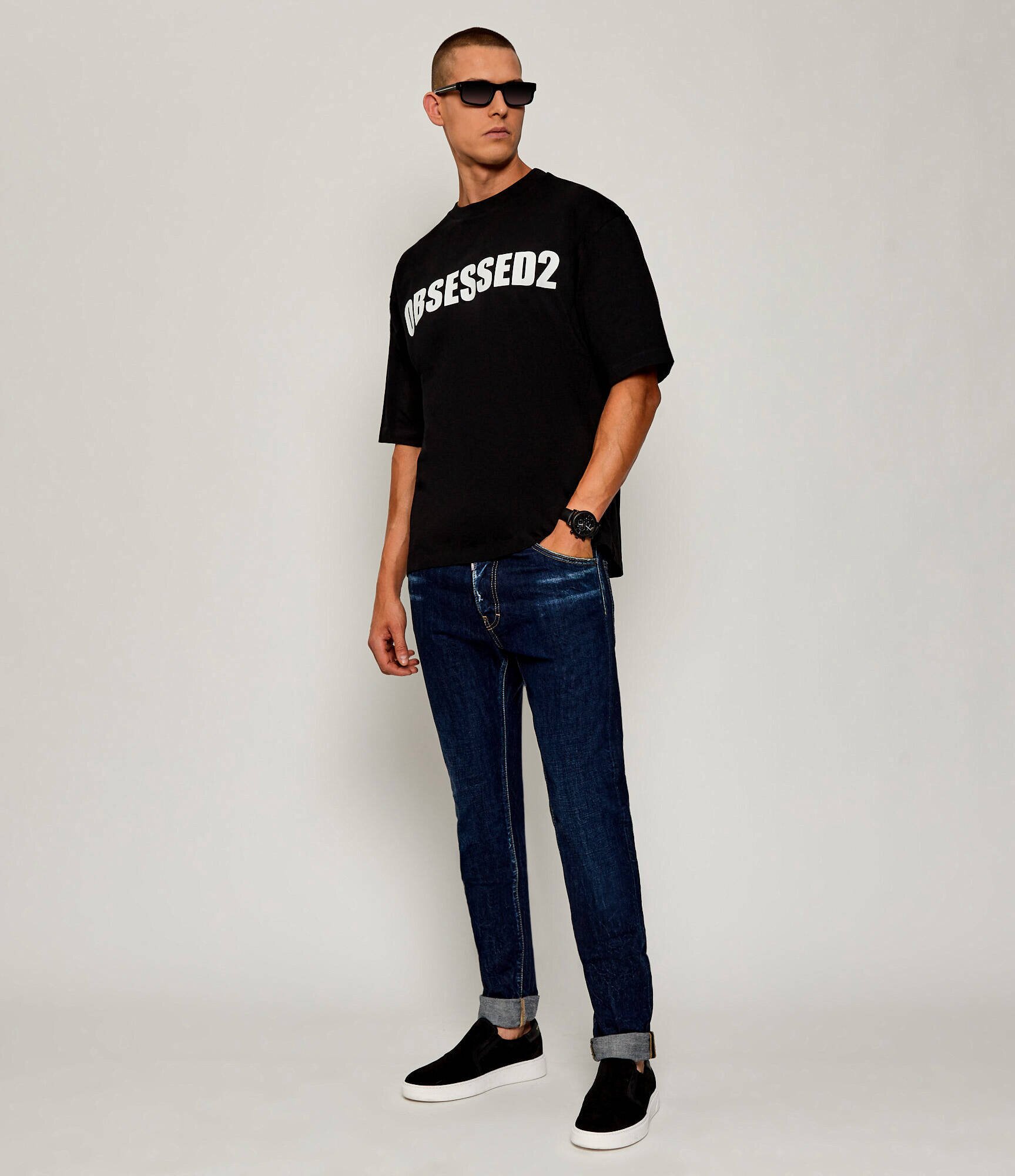 Dsquared2 Tricou Obsessed2 | Loose fit