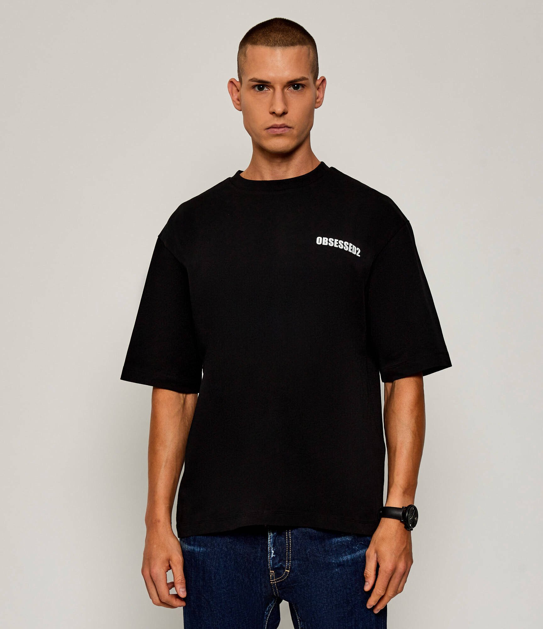 Dsquared2 Tricou Obsessed2 | Loose fit