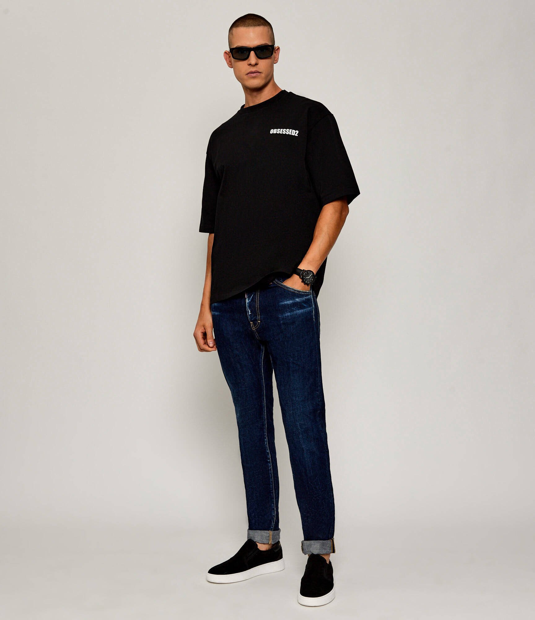 Dsquared2 Tricou Obsessed2 | Loose fit