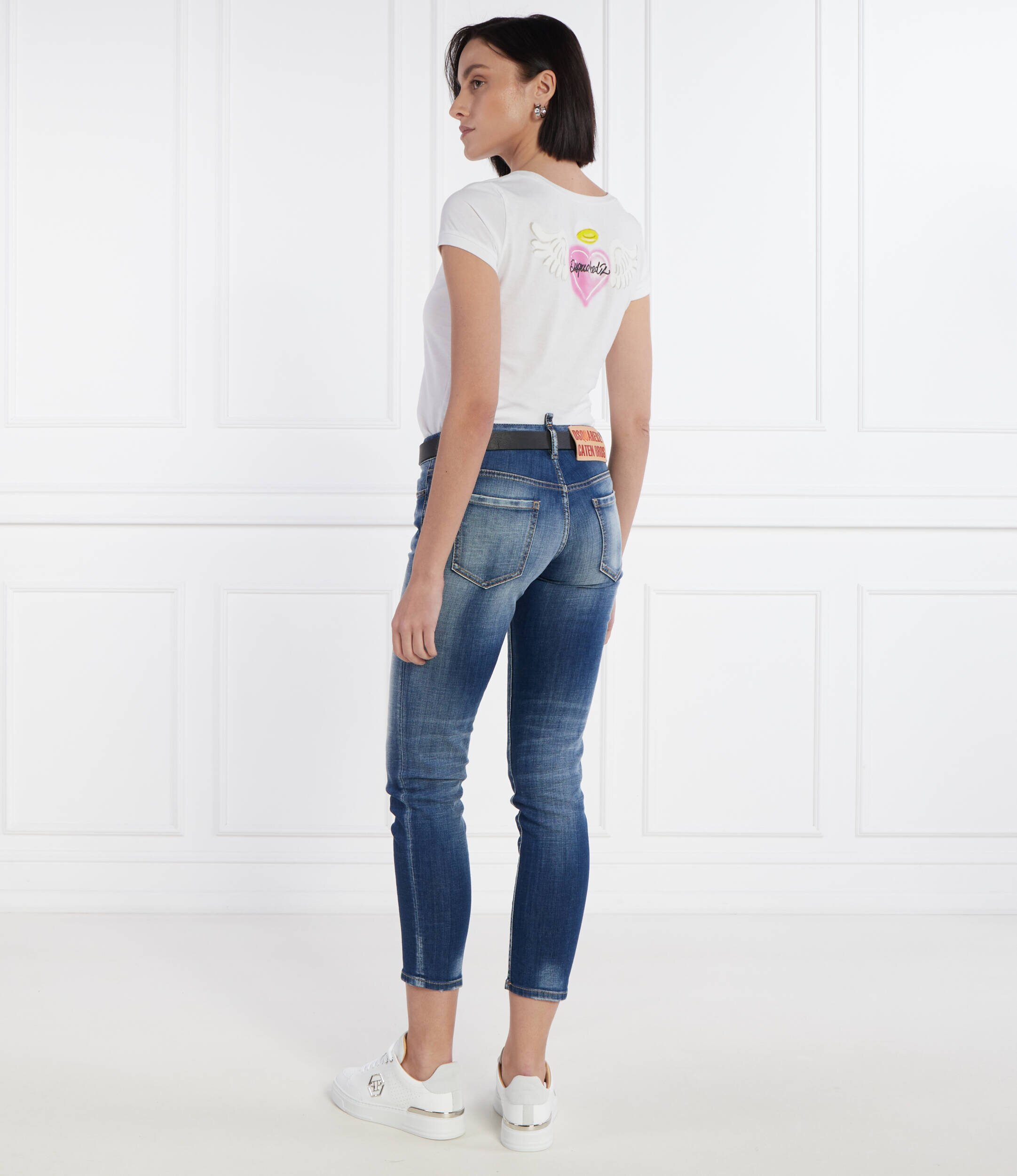 Dsquared2 Tricou Scoop | Slim Fit