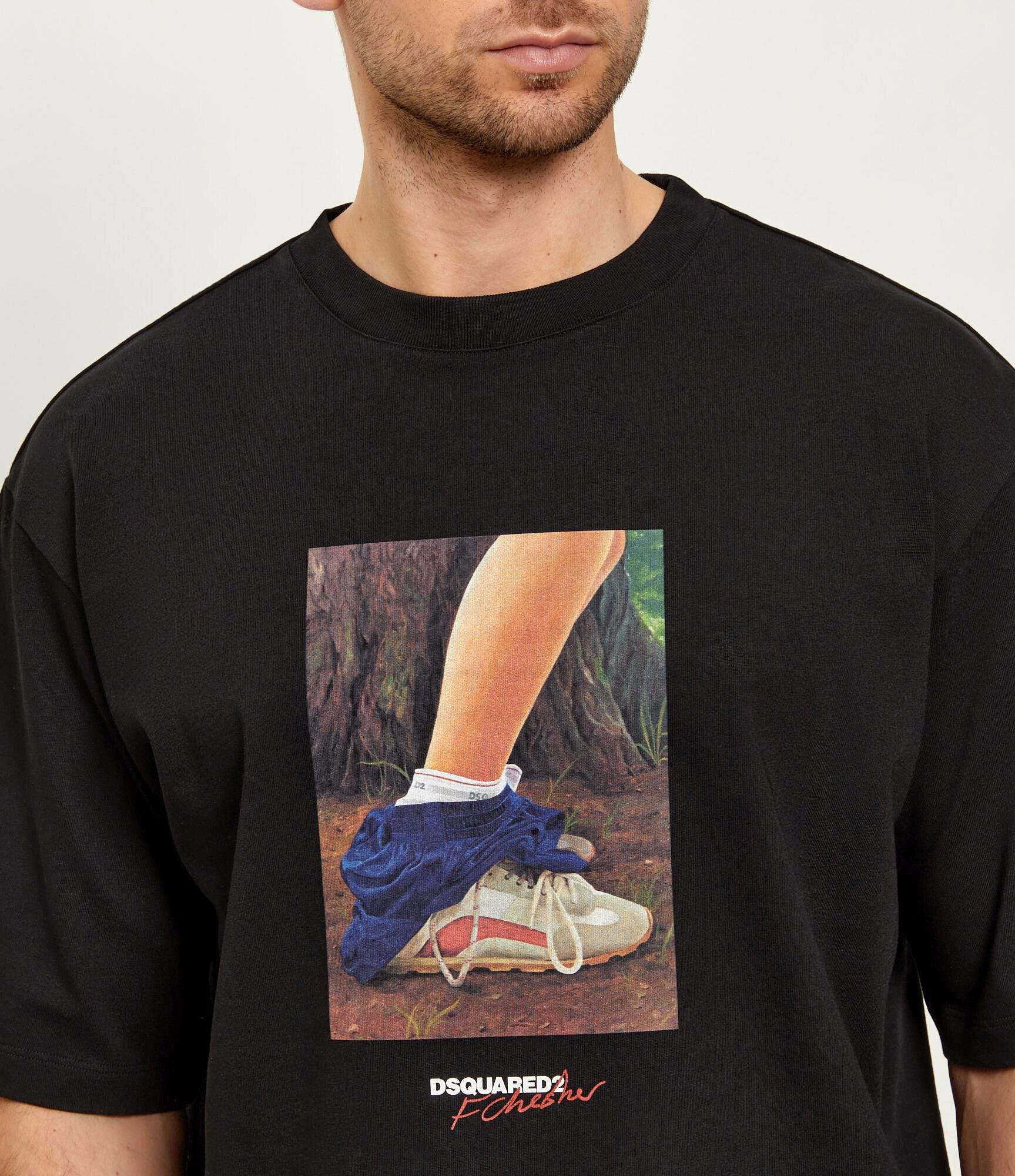 Dsquared2 Tricou | x Felix Chesher | Loose fit