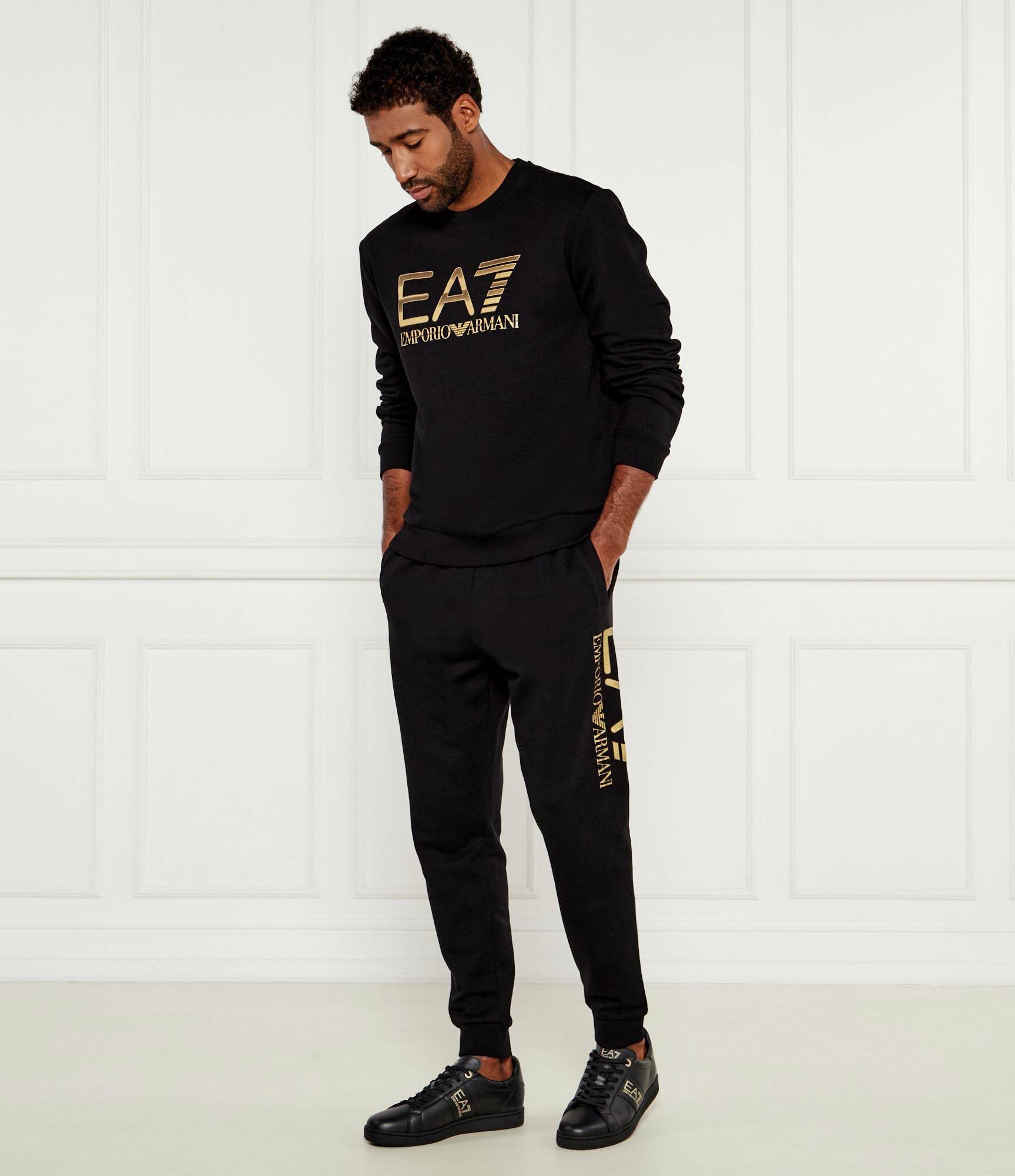 EA7 De piele sneakers