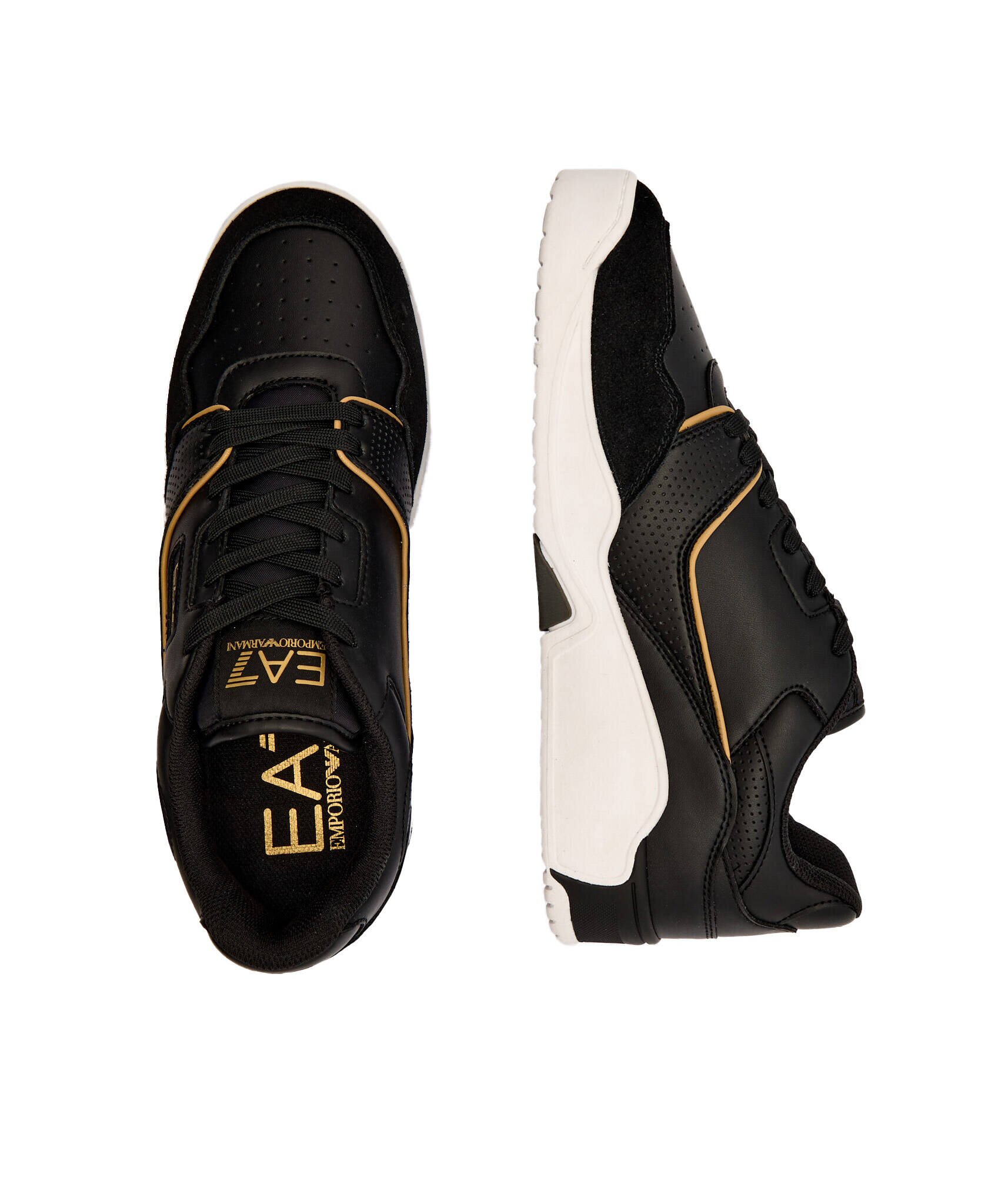 EA7 De piele sneakers