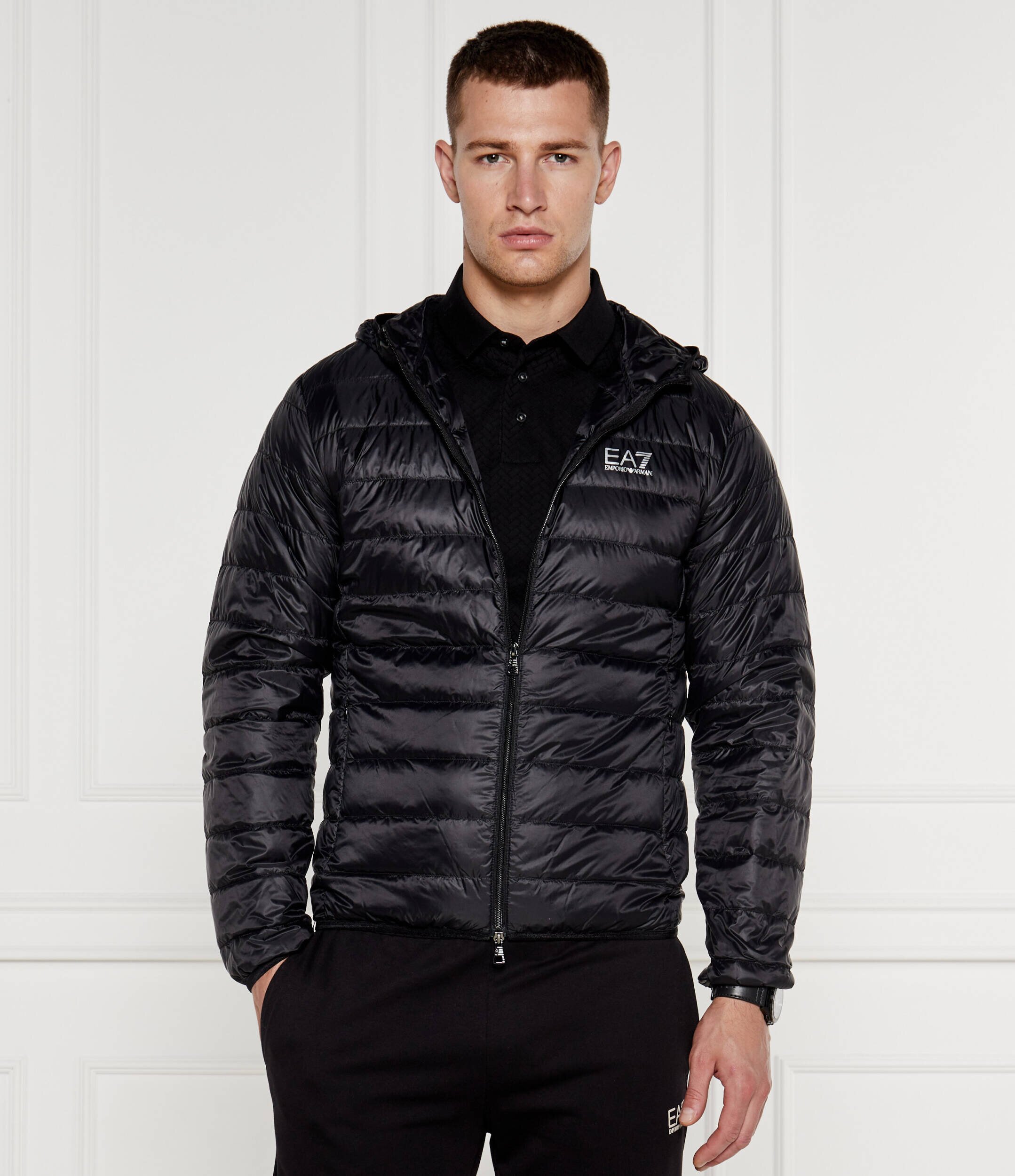 EA7 De puf geacă | Regular Fit