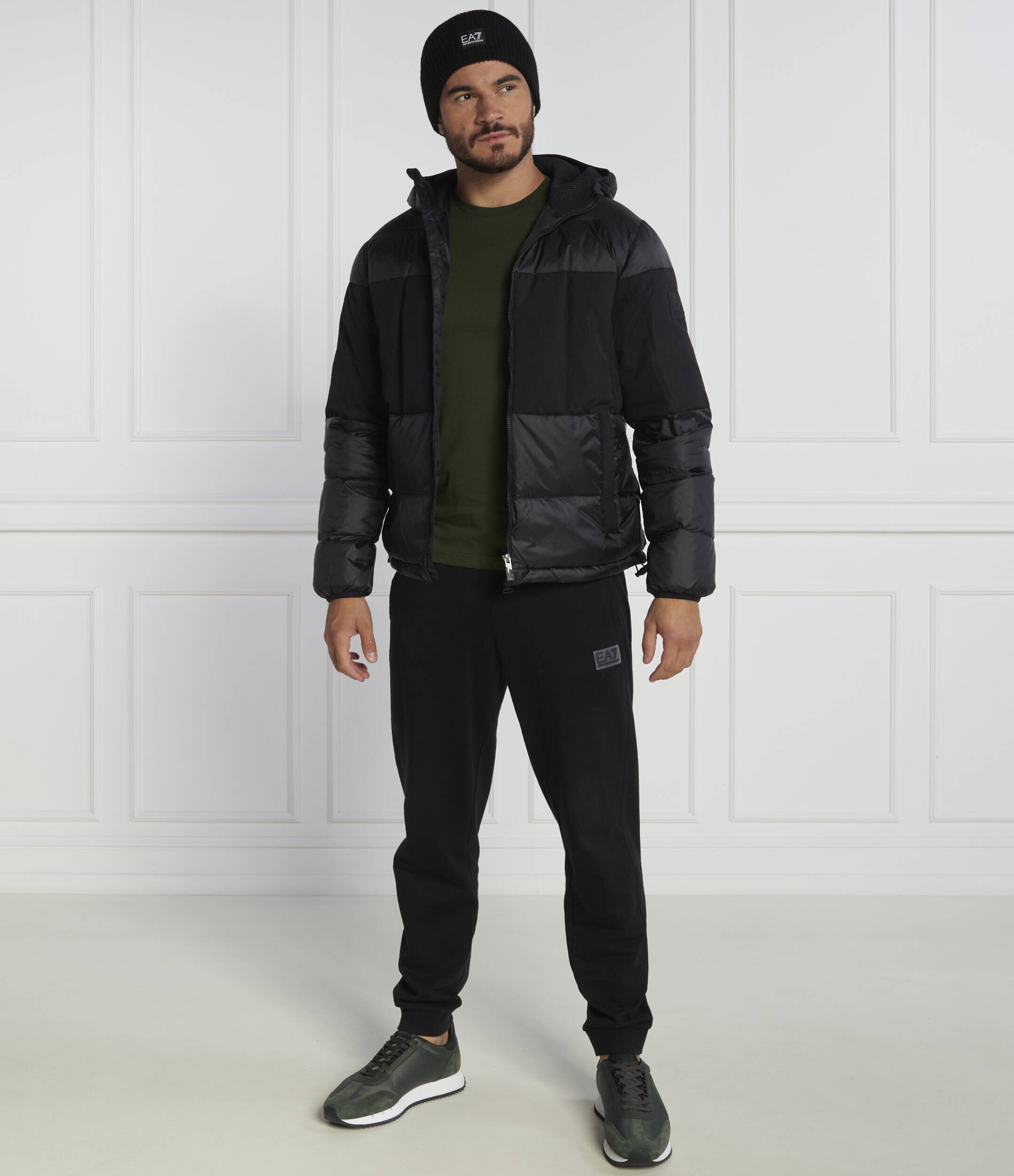 EA7 De puf geacă | Regular Fit