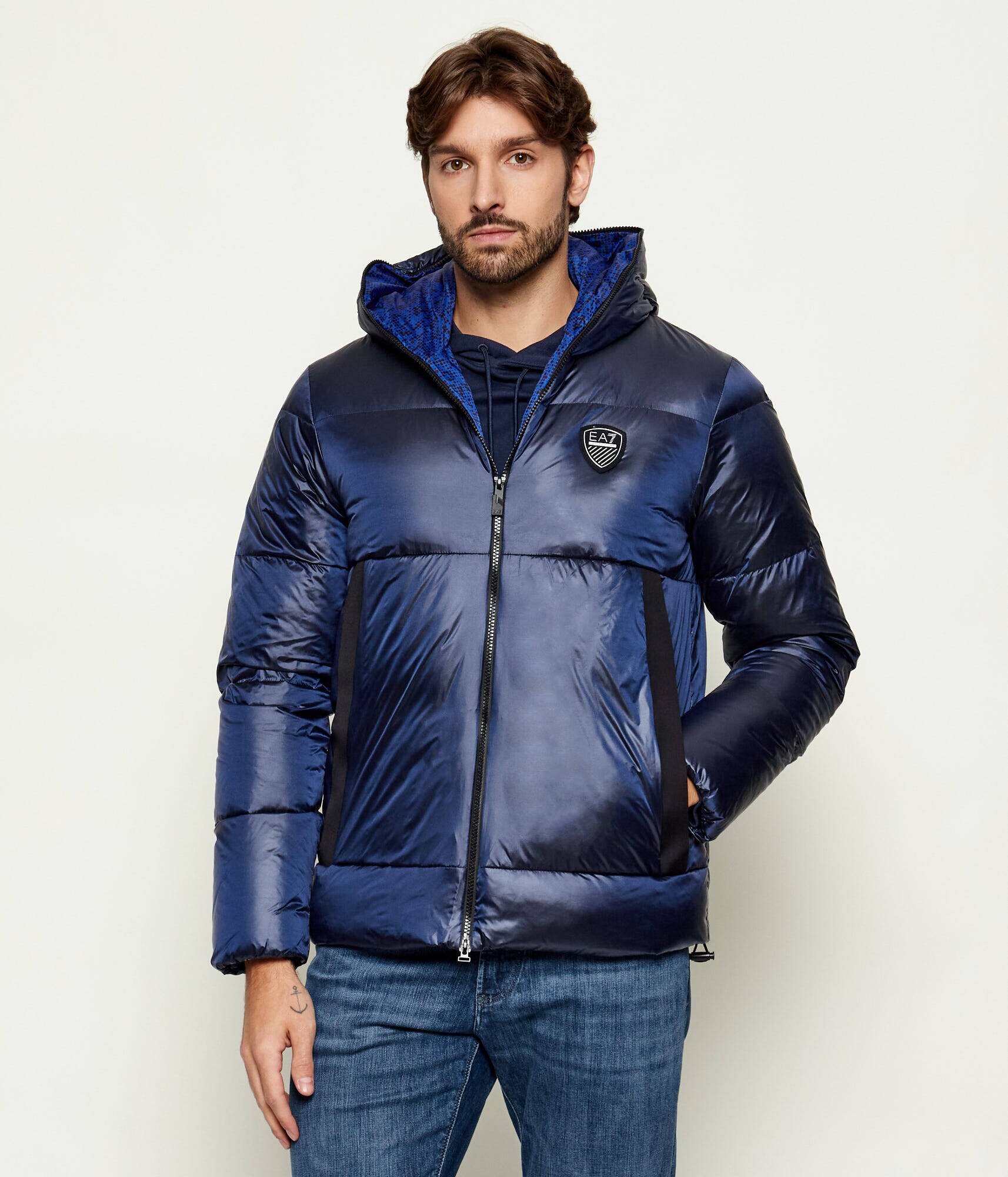 EA7 De puf geacă | Regular Fit