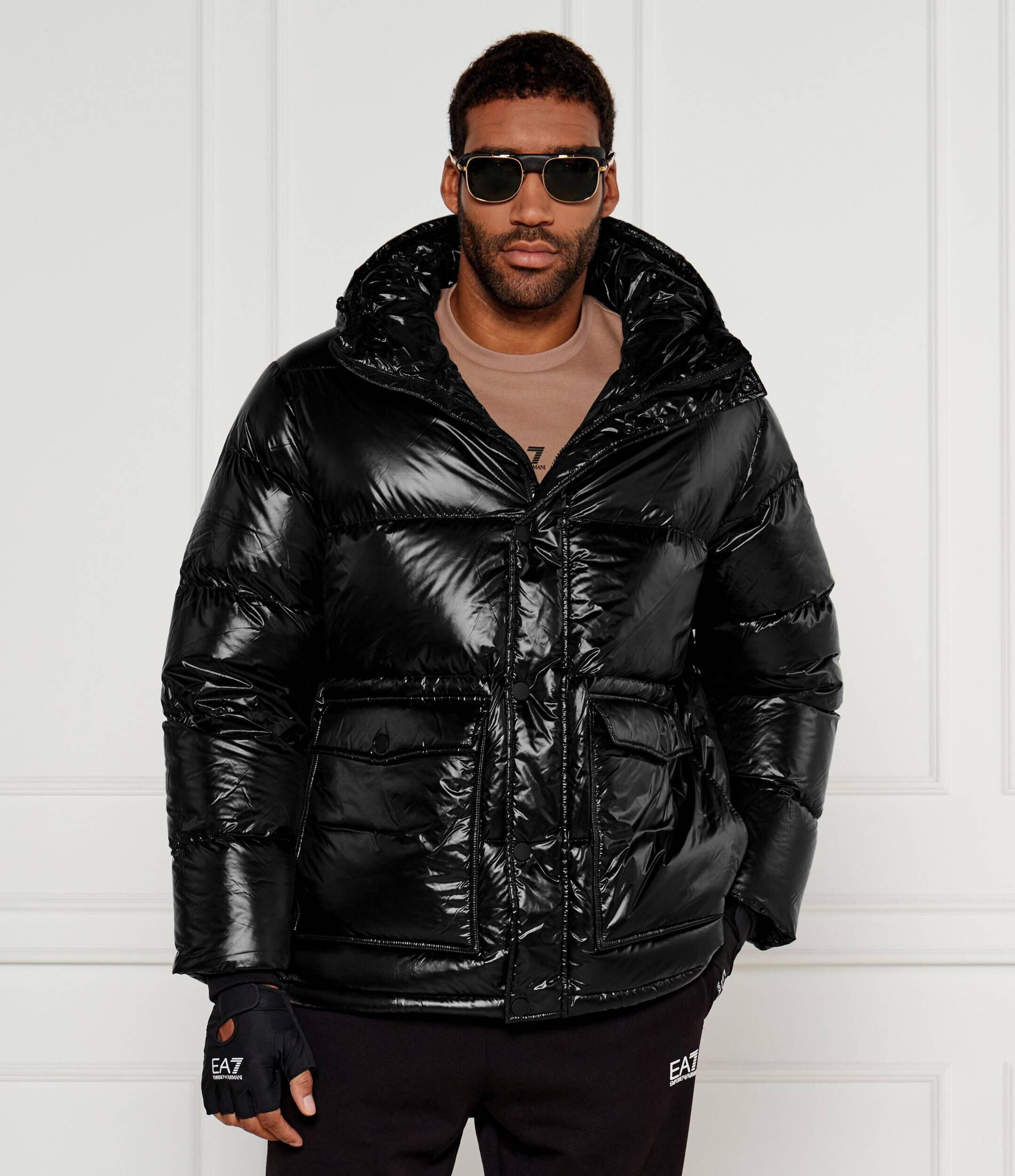 EA7 De puf geacă | Regular Fit