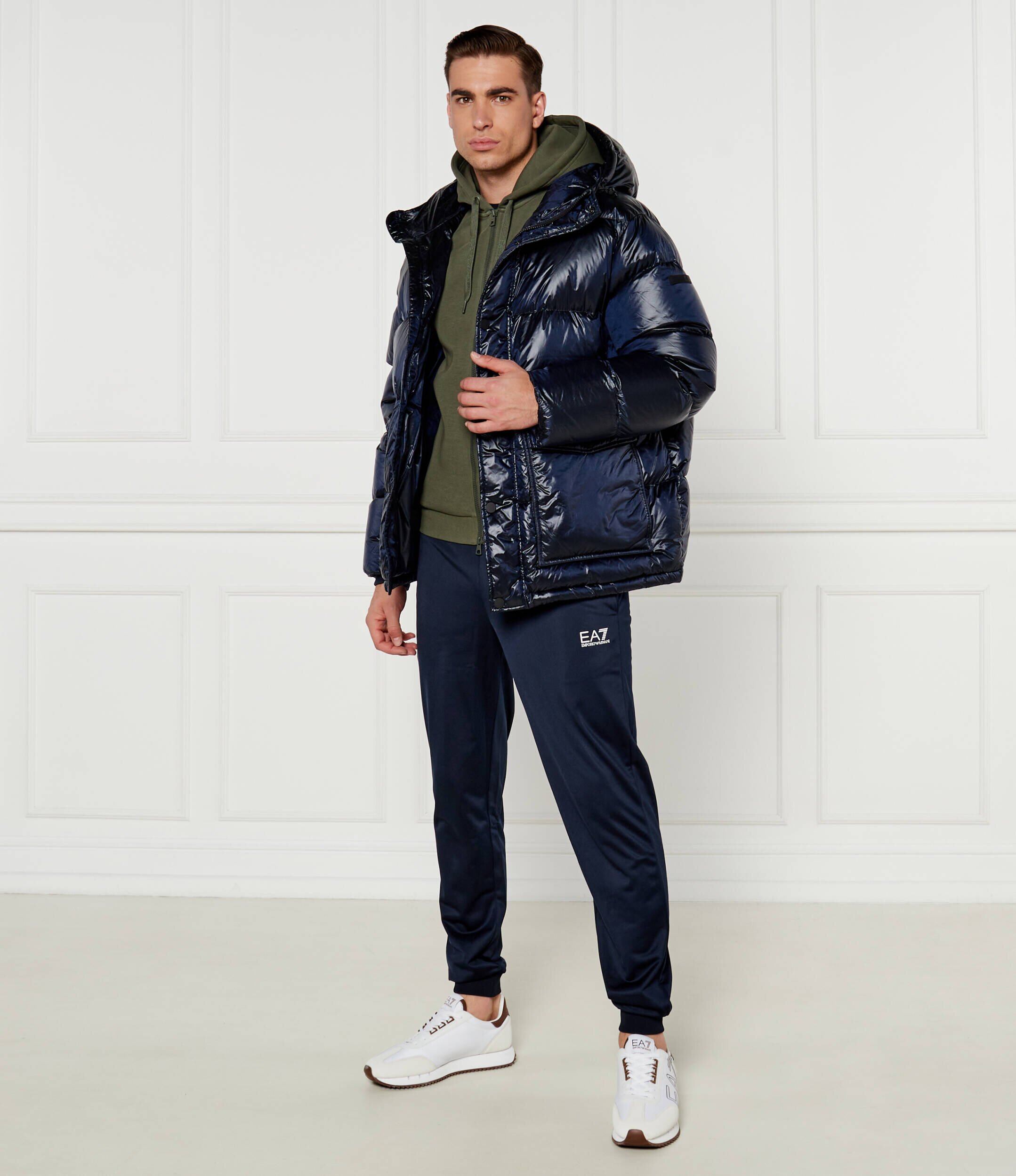 EA7 De puf geacă | Regular Fit