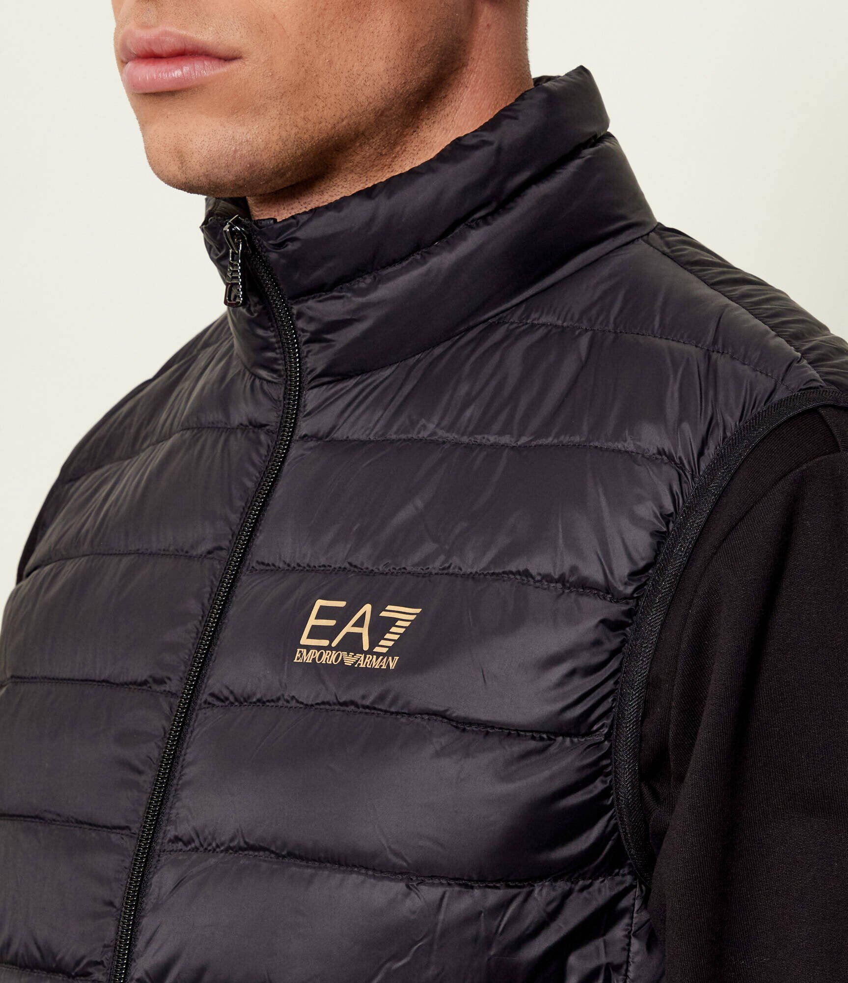 EA7 De puf vestă | Regular Fit