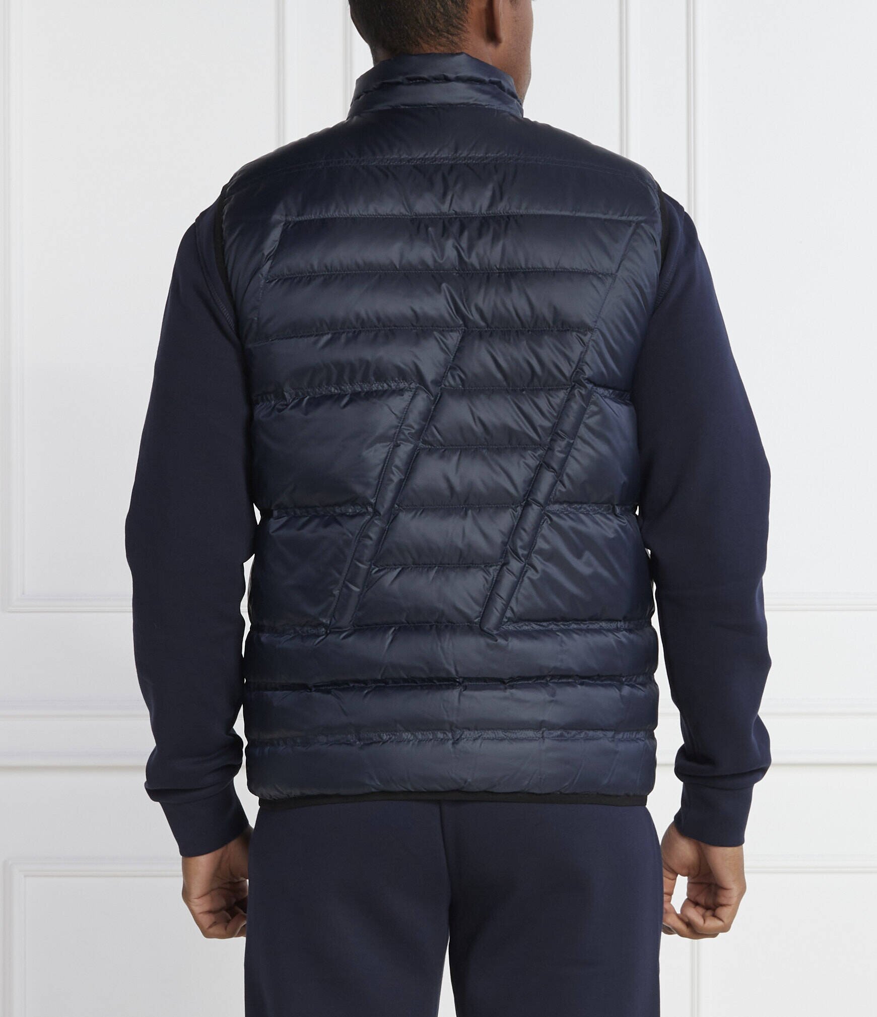 EA7 De puf vestă | Regular Fit