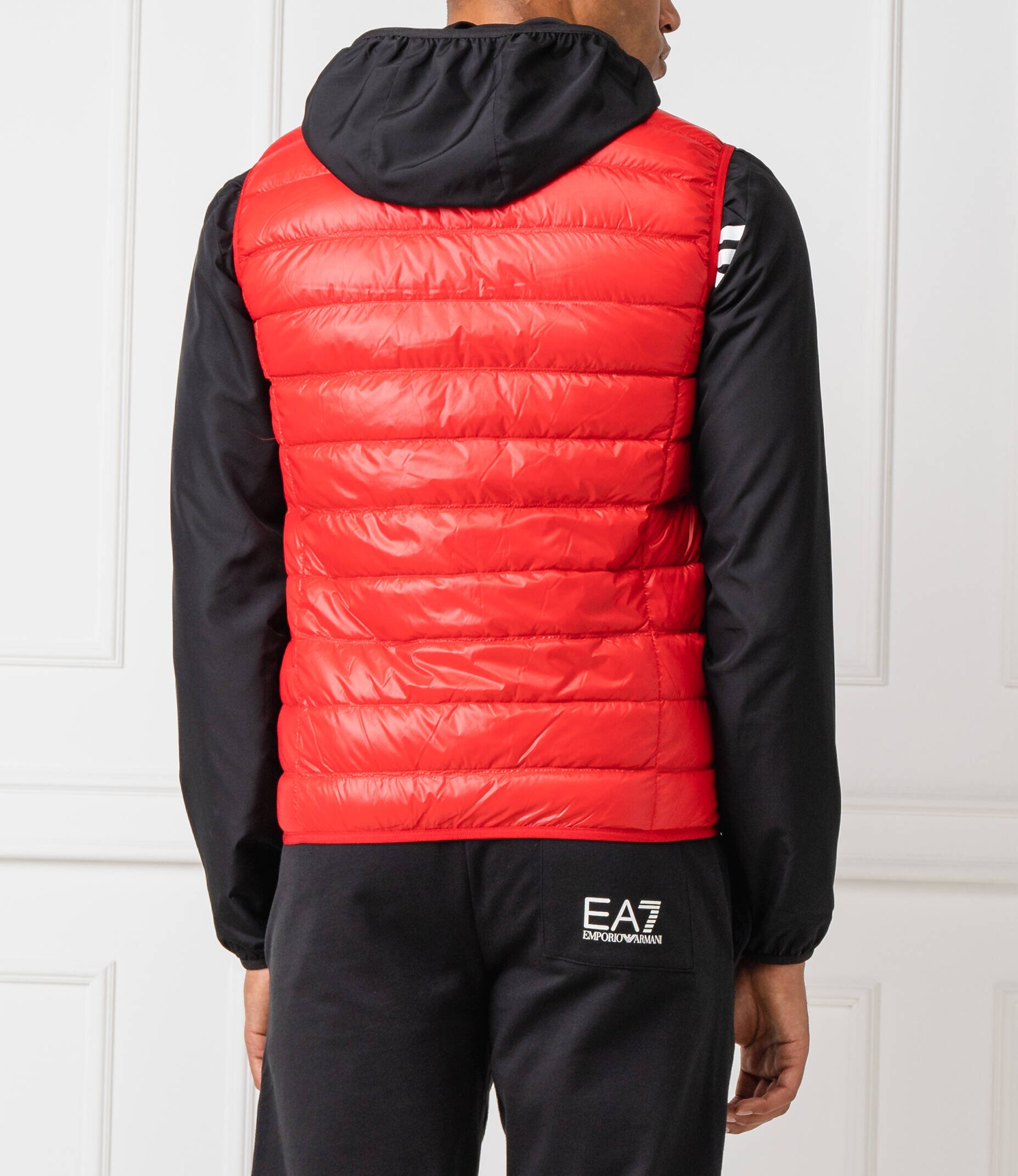 EA7 De puf vestă | Regular Fit