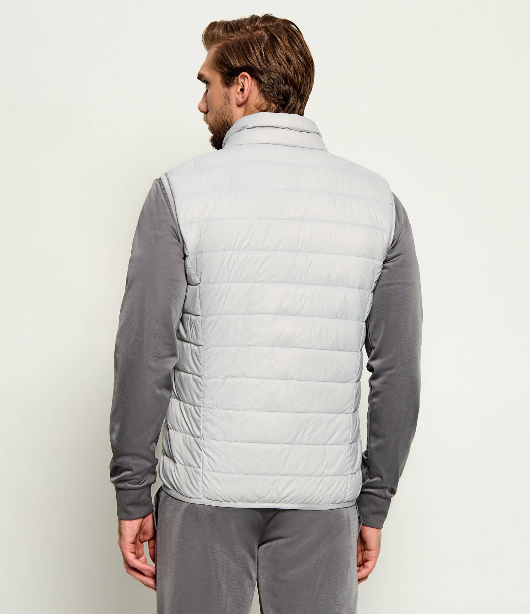 EA7 De puf vestă | Slim Fit