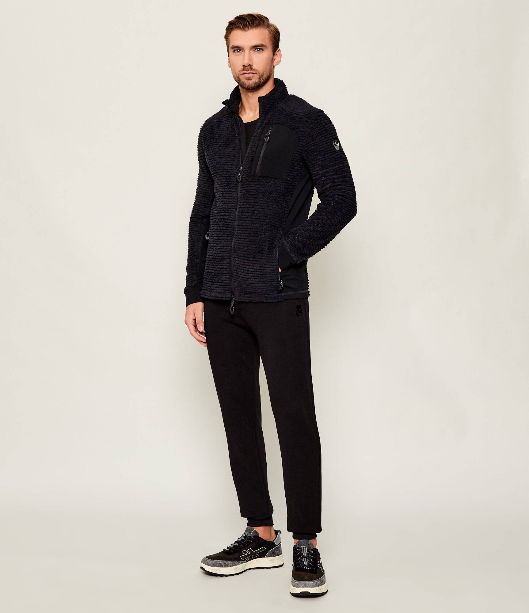 EA7 Din fleece bluza | regular fit