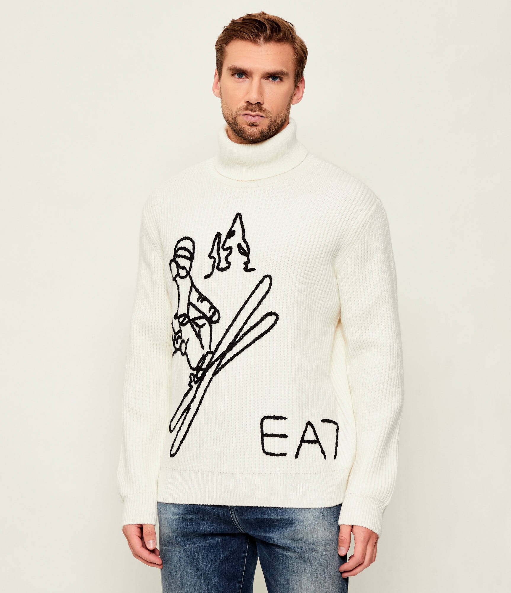 EA7 Maletă | regular fit cu adaos de lână