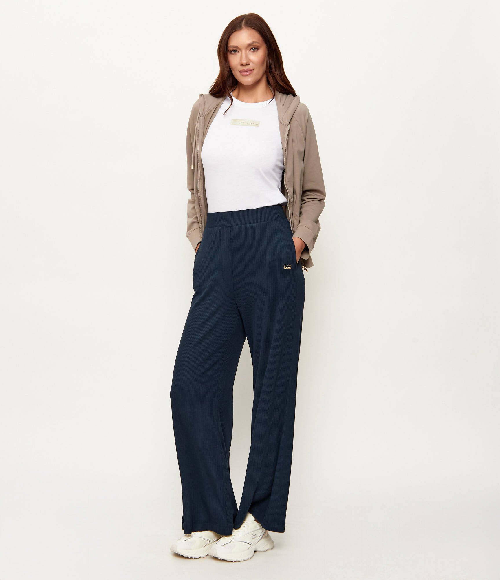 EA7 Pantaloni de trening | flare fit