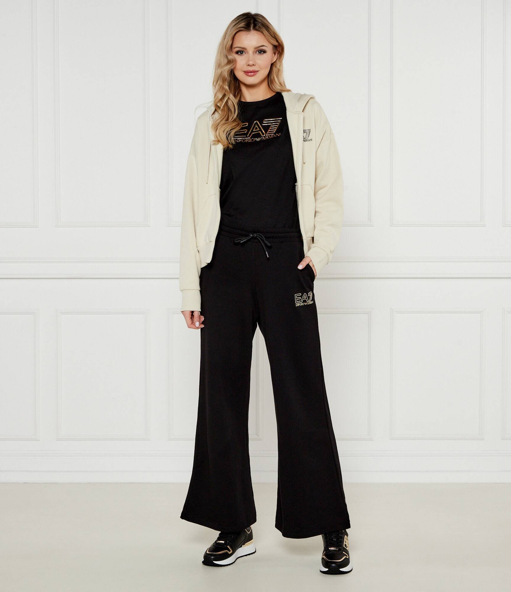 EA7 Pantaloni de trening | flare fit